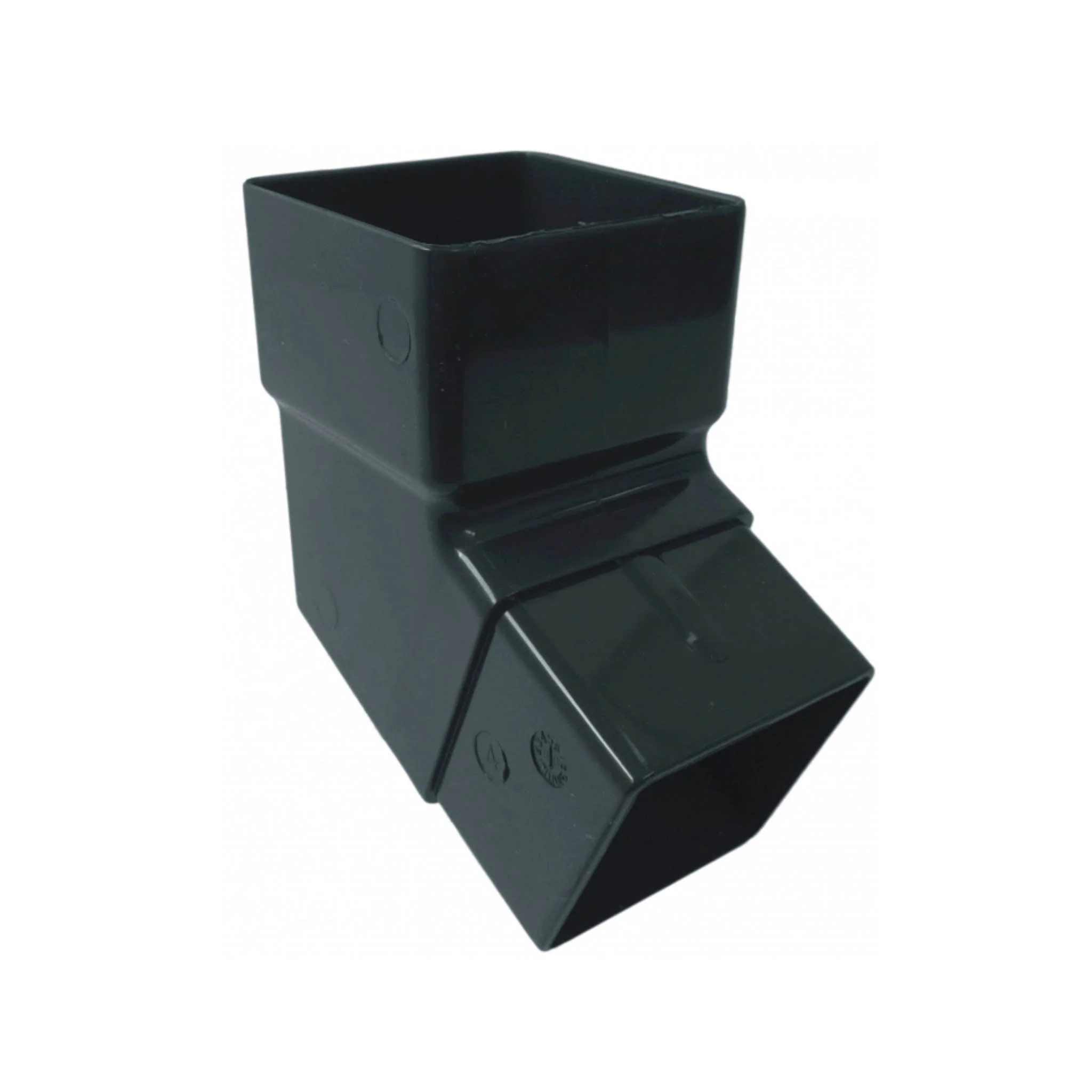 Anthracite Grey Square Downpipe 112 Degree Offset Bend