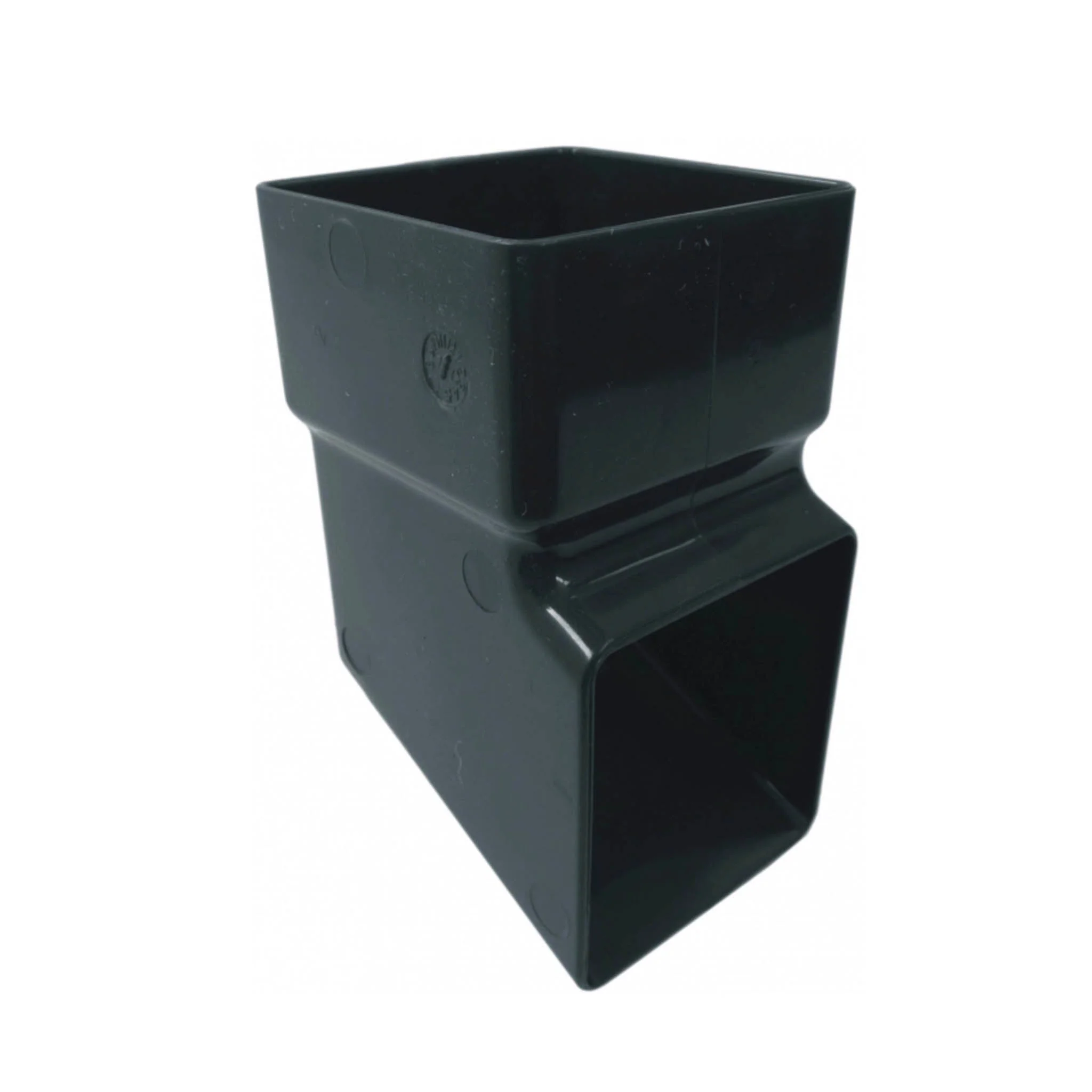 Anthracite Grey Square Downpipe Shoe