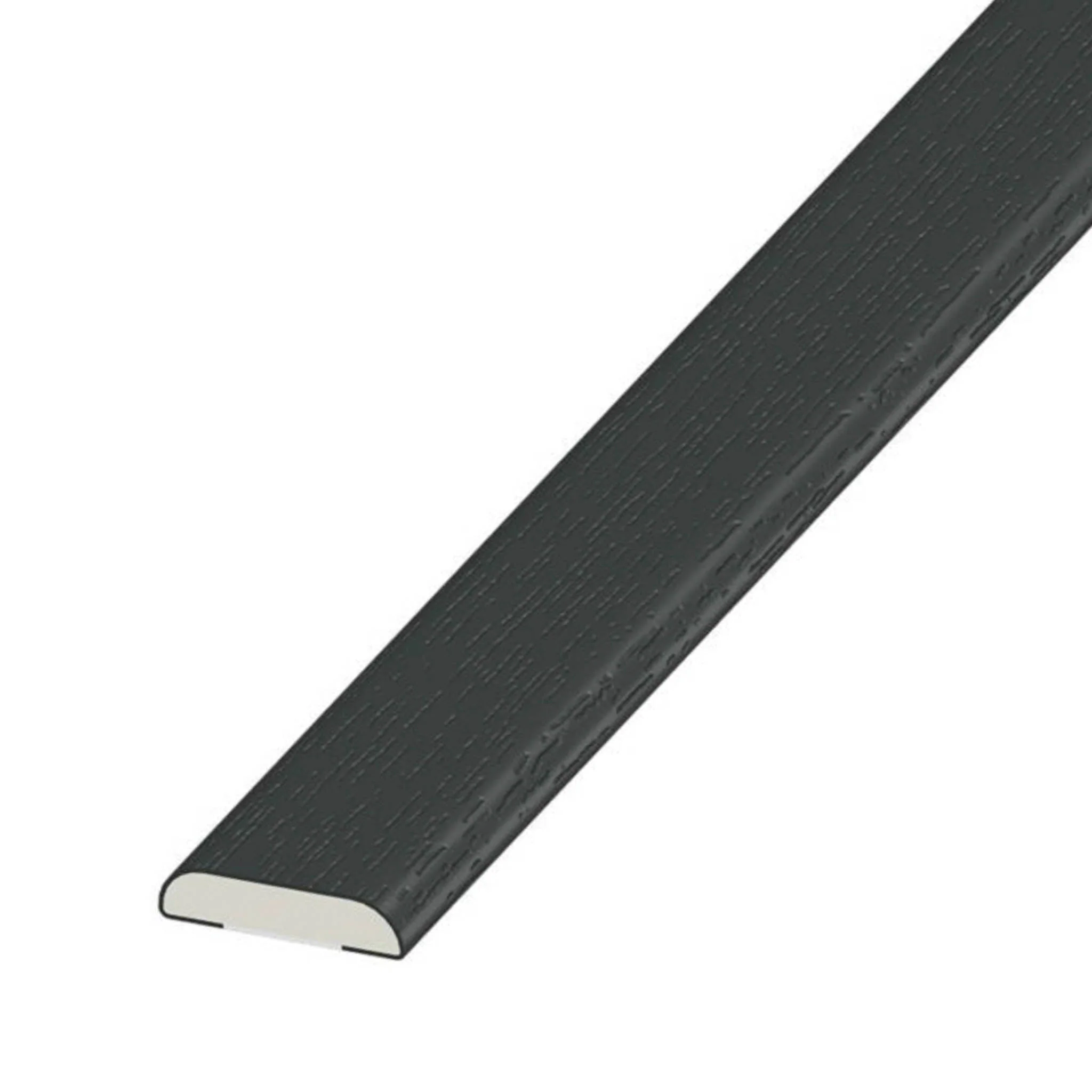 Architrave Anthracite Grey Woodgrain 28mm D Trim - 5 Metre