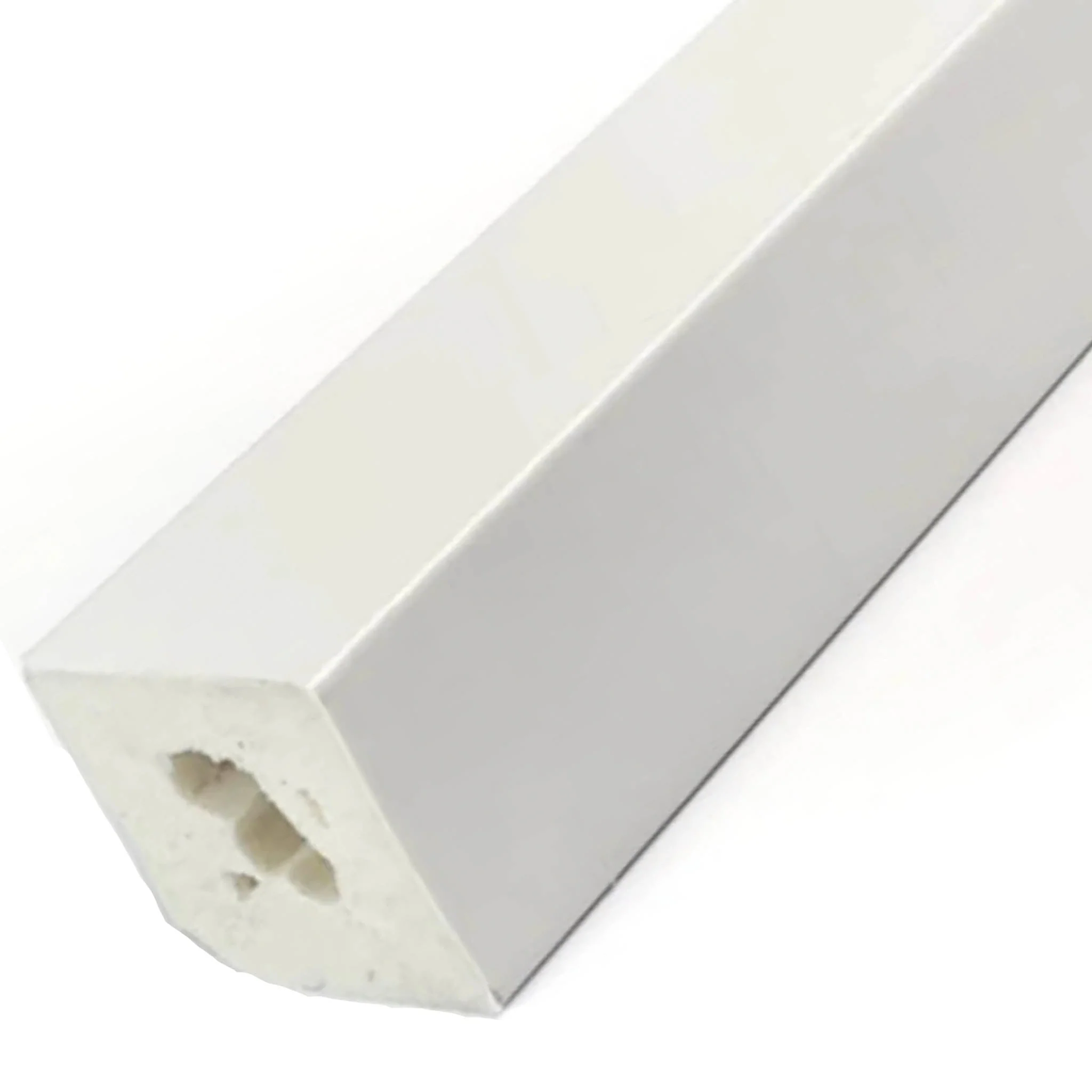 Architrave Rectangle Box Bead Brilliant White 25mm x 20mm - 5 Metre