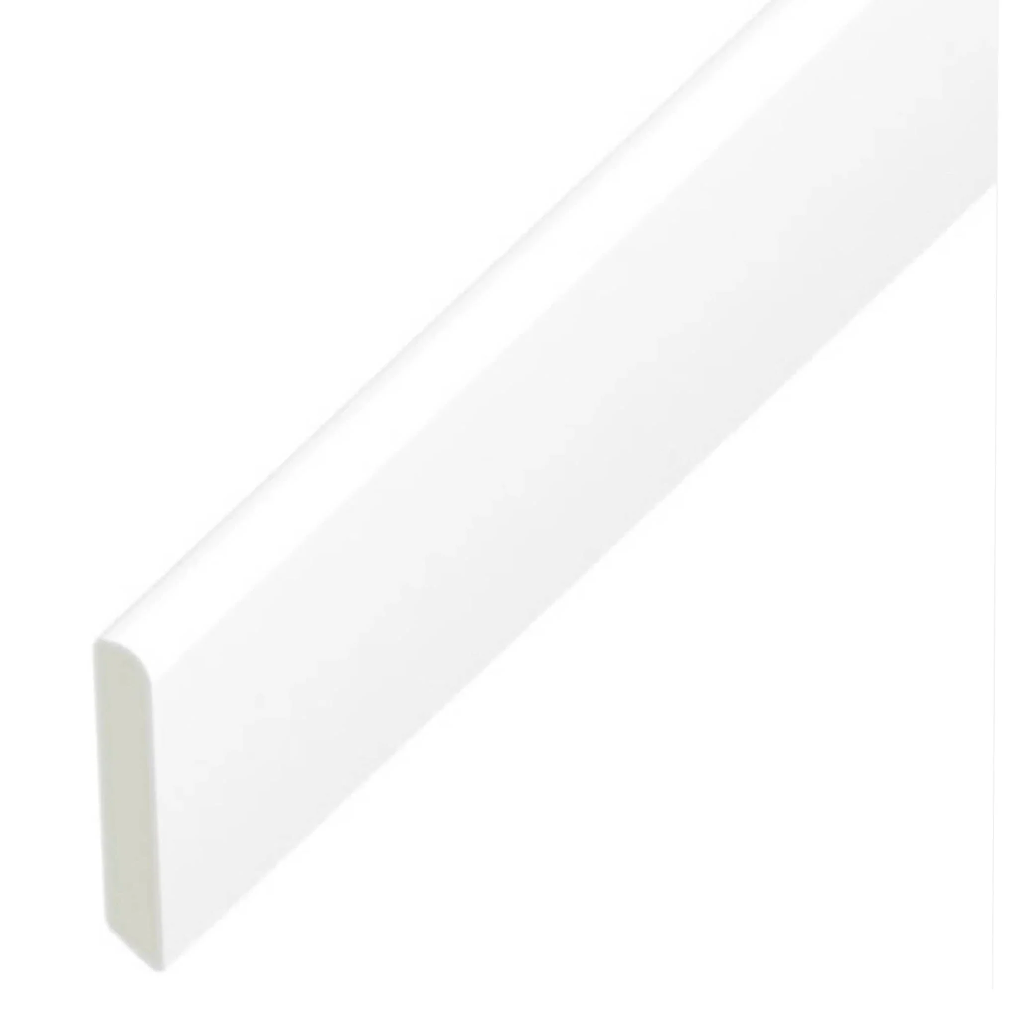 Architrave White Edging Fillet 28mm Trim - 5 Metre