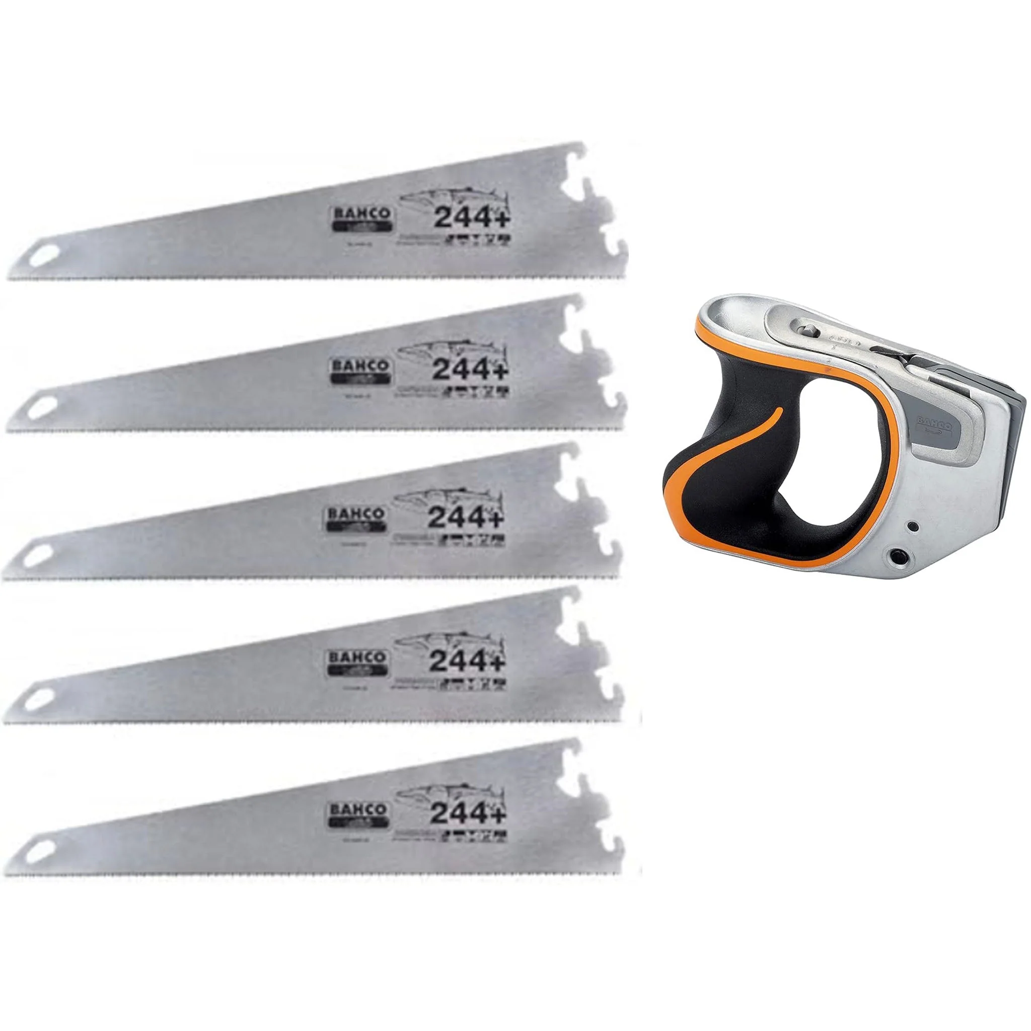 Bahco Right Handed Ergo Medium Handle with Saw Blades - Image 2