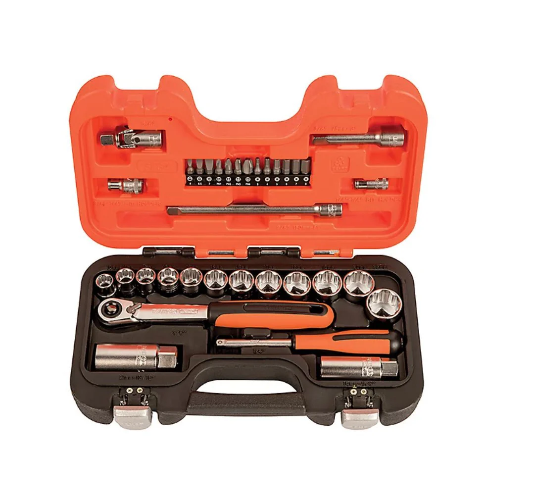 Bahco SL34 3/8in Drive Socket Set - 34 Piece