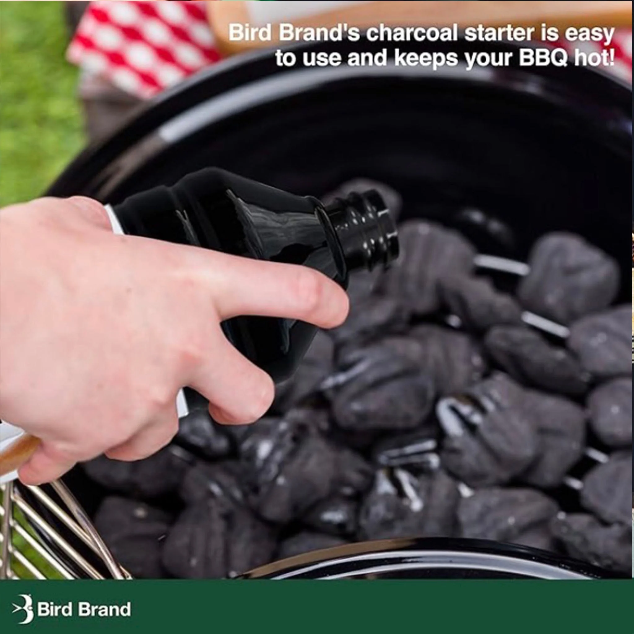 Bird Brand BBQ Lighter Fluid - 1 Litre - Image 3