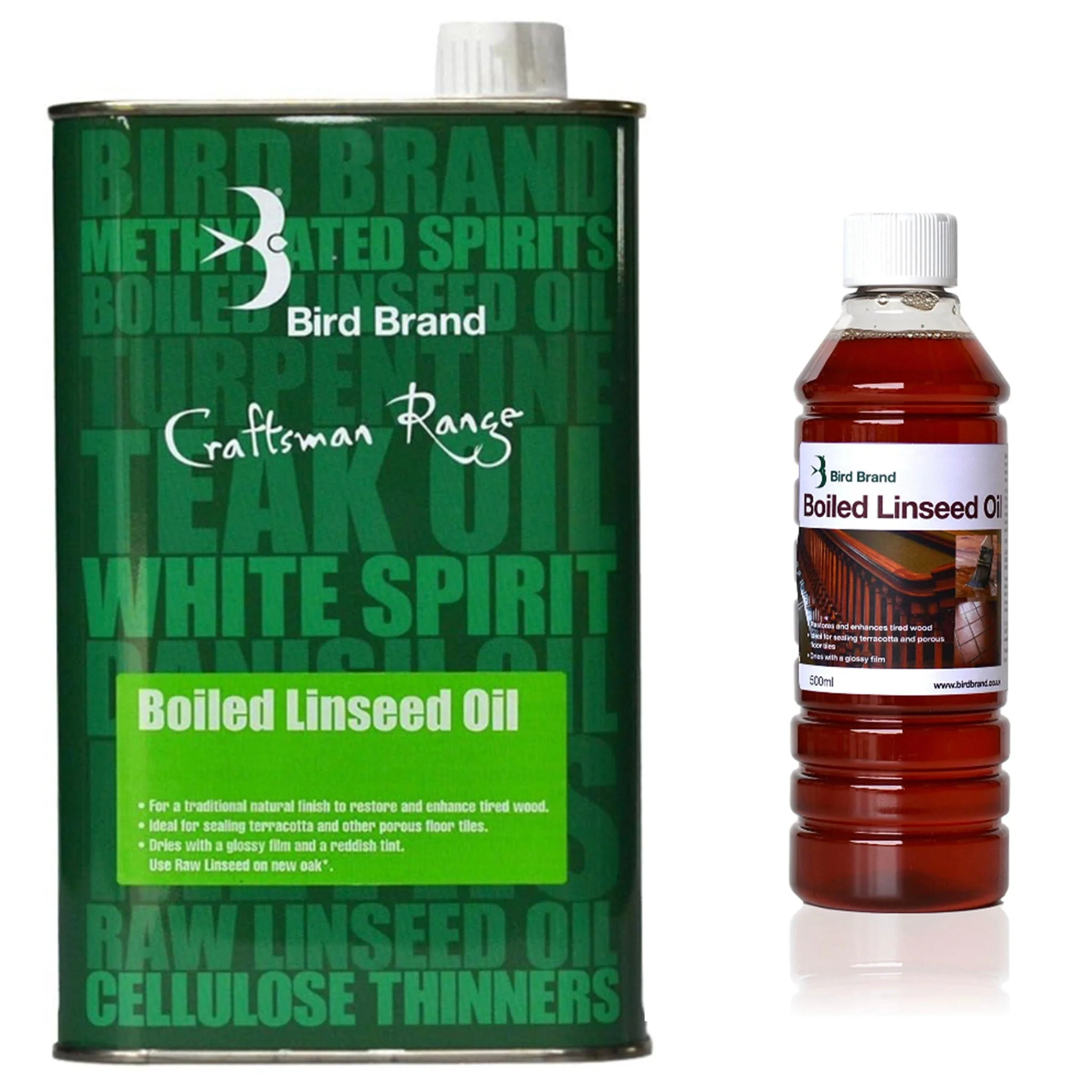 Bird Brand Boiled Linseed Oil Timber and Stone