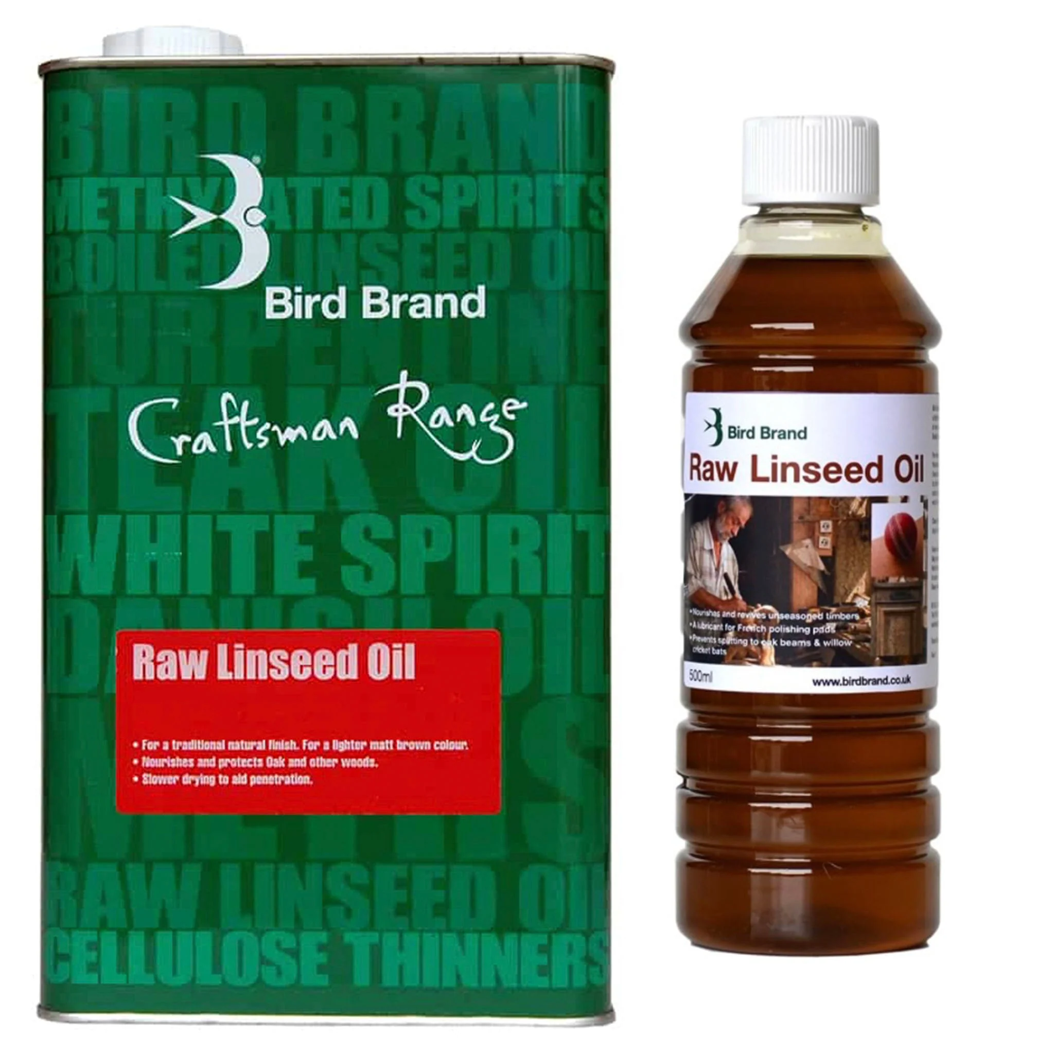 Bird Brand Raw Natural Linseed Oil