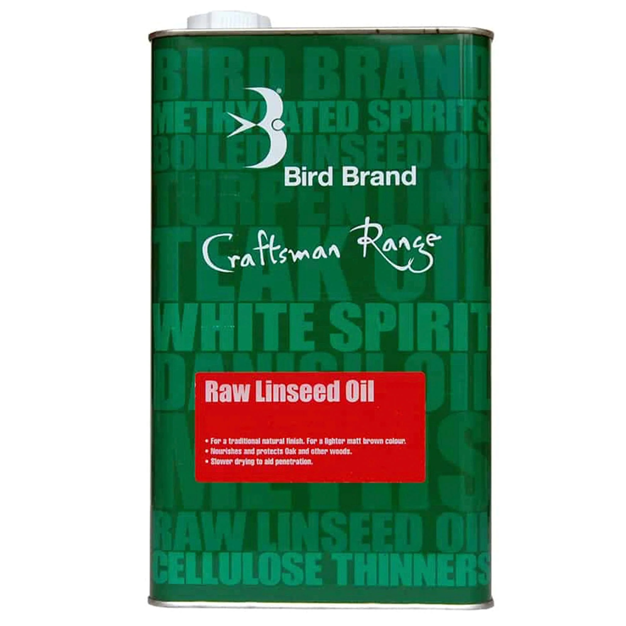 Bird Brand Raw Natural Linseed Oil - Image 2