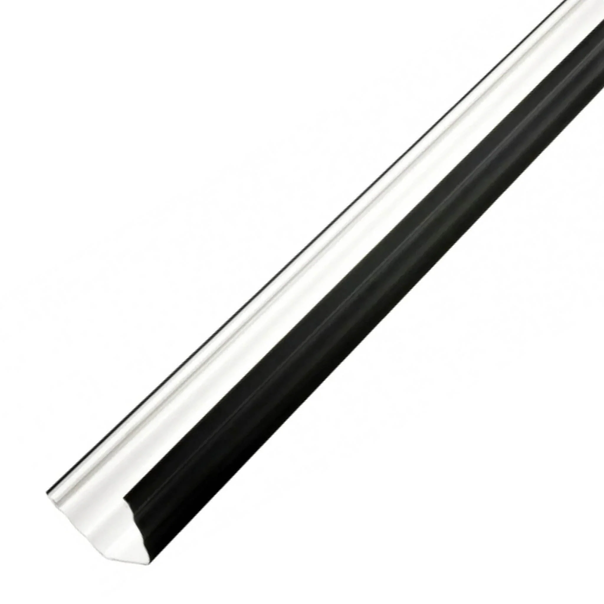 Black Ogee Style Gutter - 4 Metre