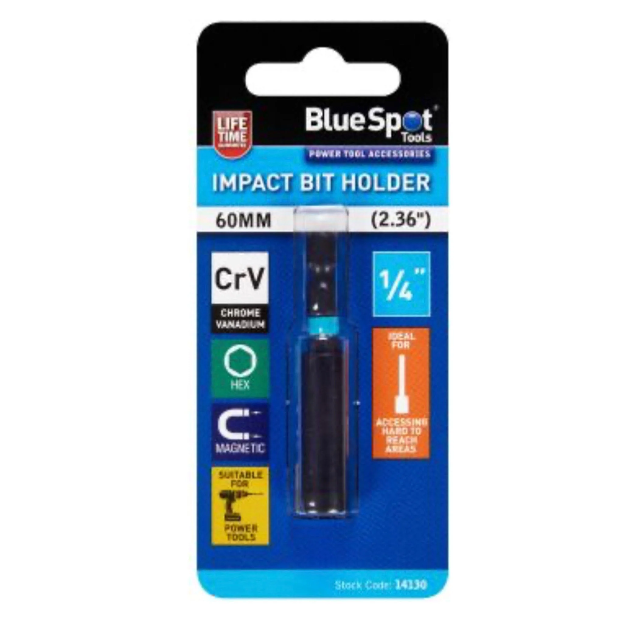 Blue Spot Impact Bit Holder 60mm