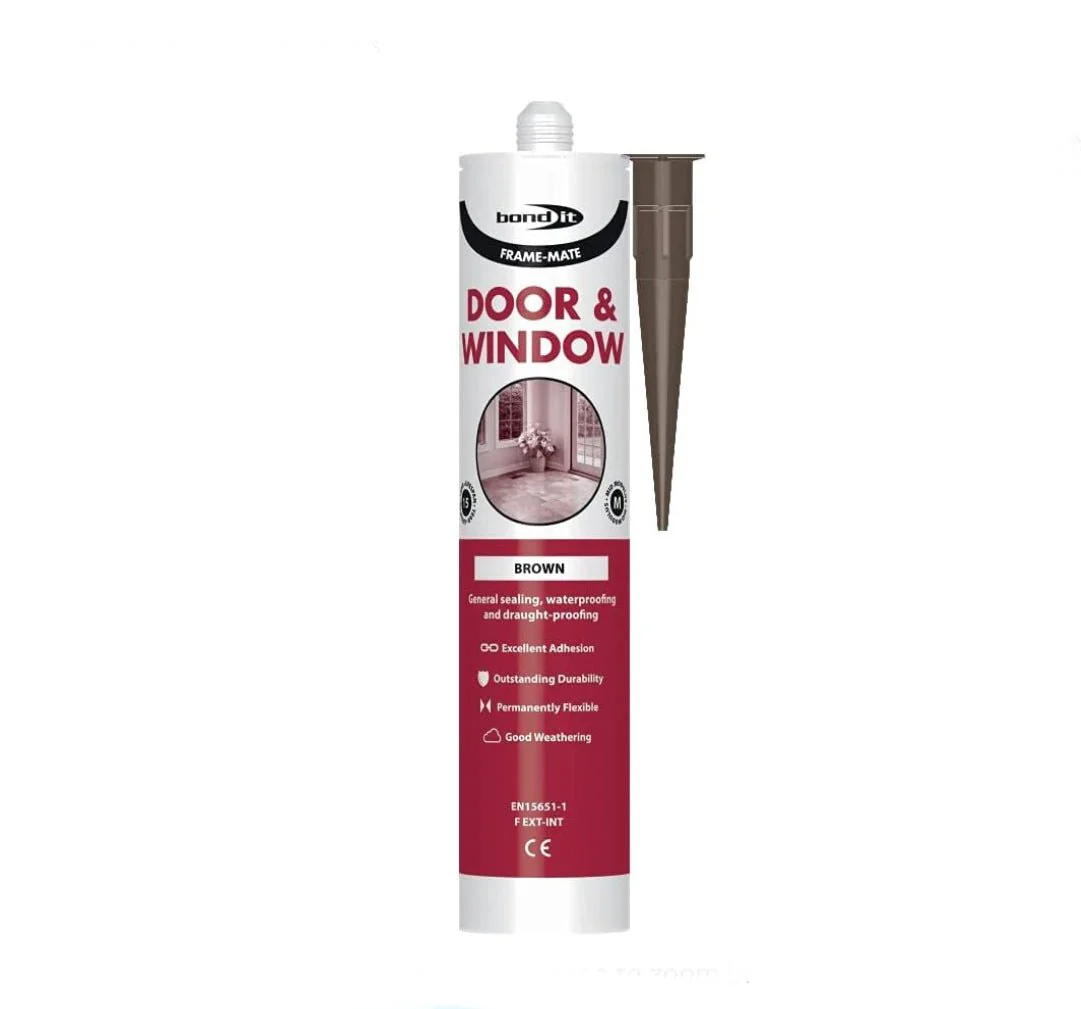 Bond-It Exterior Acrylic Wooden Door and Frame Sealant Brown - 310ml