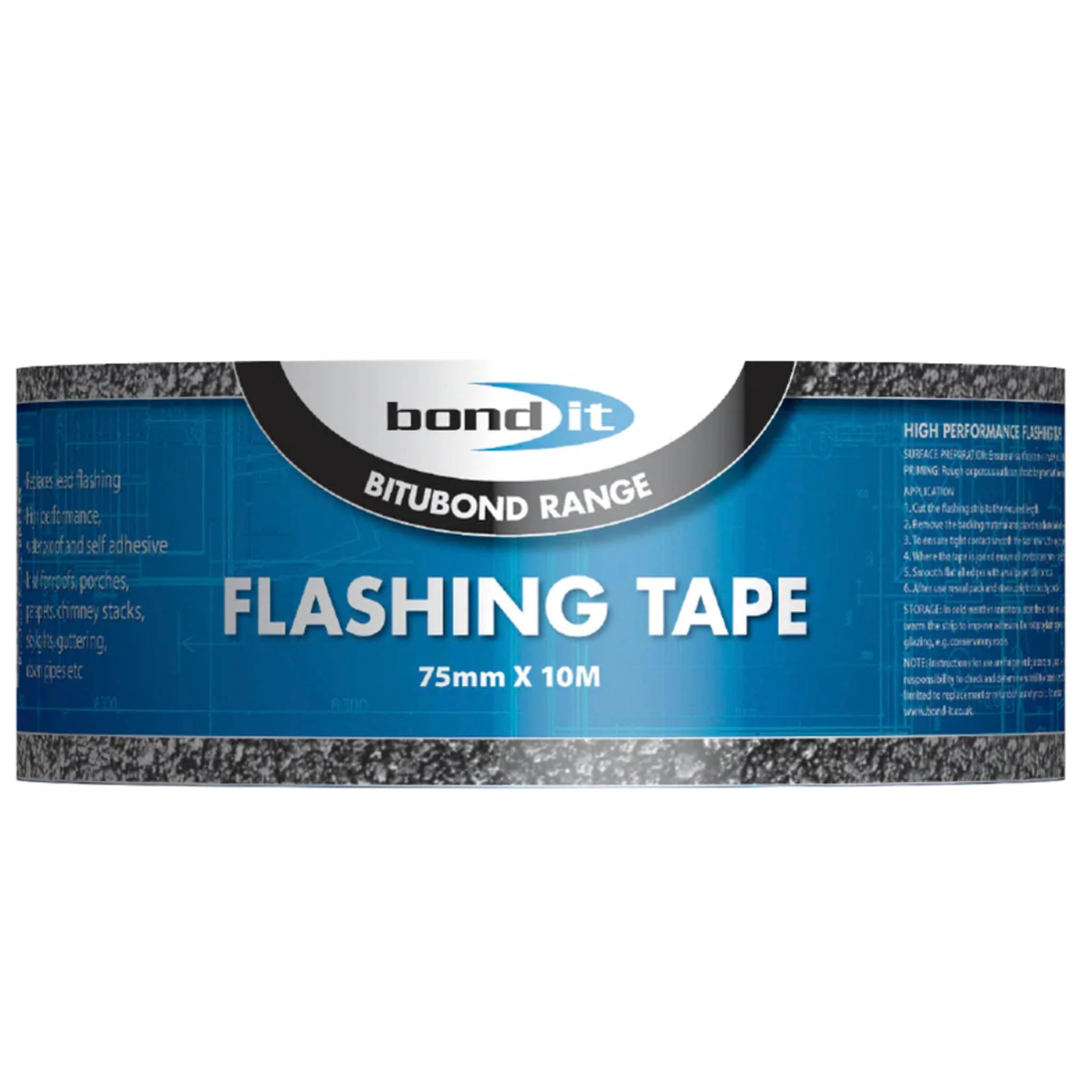 Bond-It Flashband Self Adhesive Tape Grey 10 Metre - Image 3