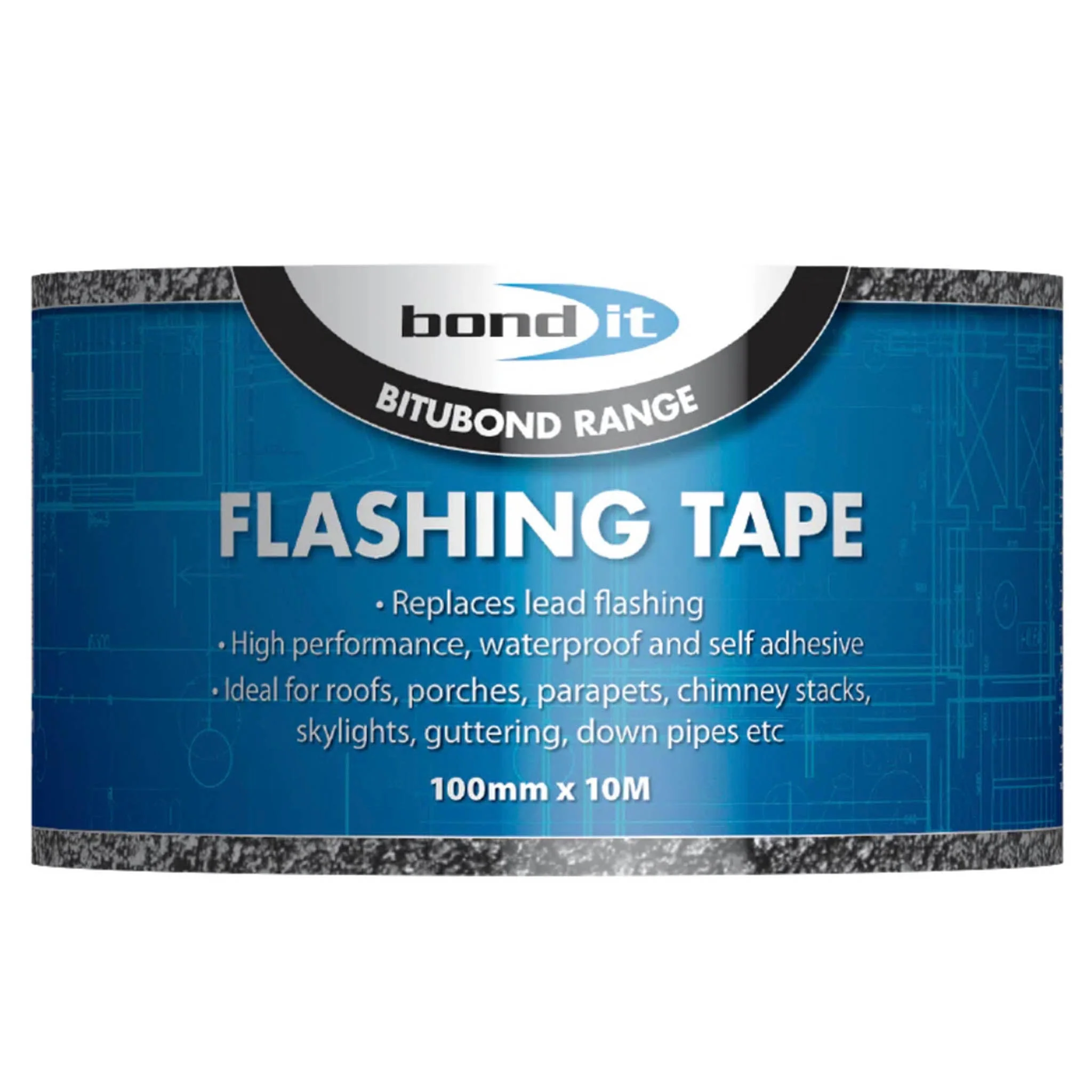 Bond-It Flashband Self Adhesive Tape Grey 10 Metre - Image 4