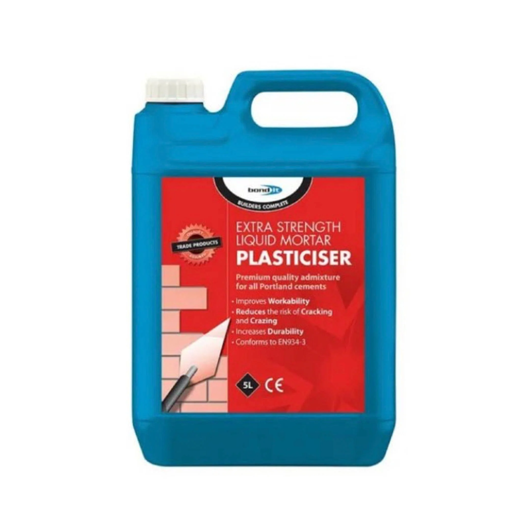 Bond-It high Strength Liquid Mortar Plasticiser - 5 Litre