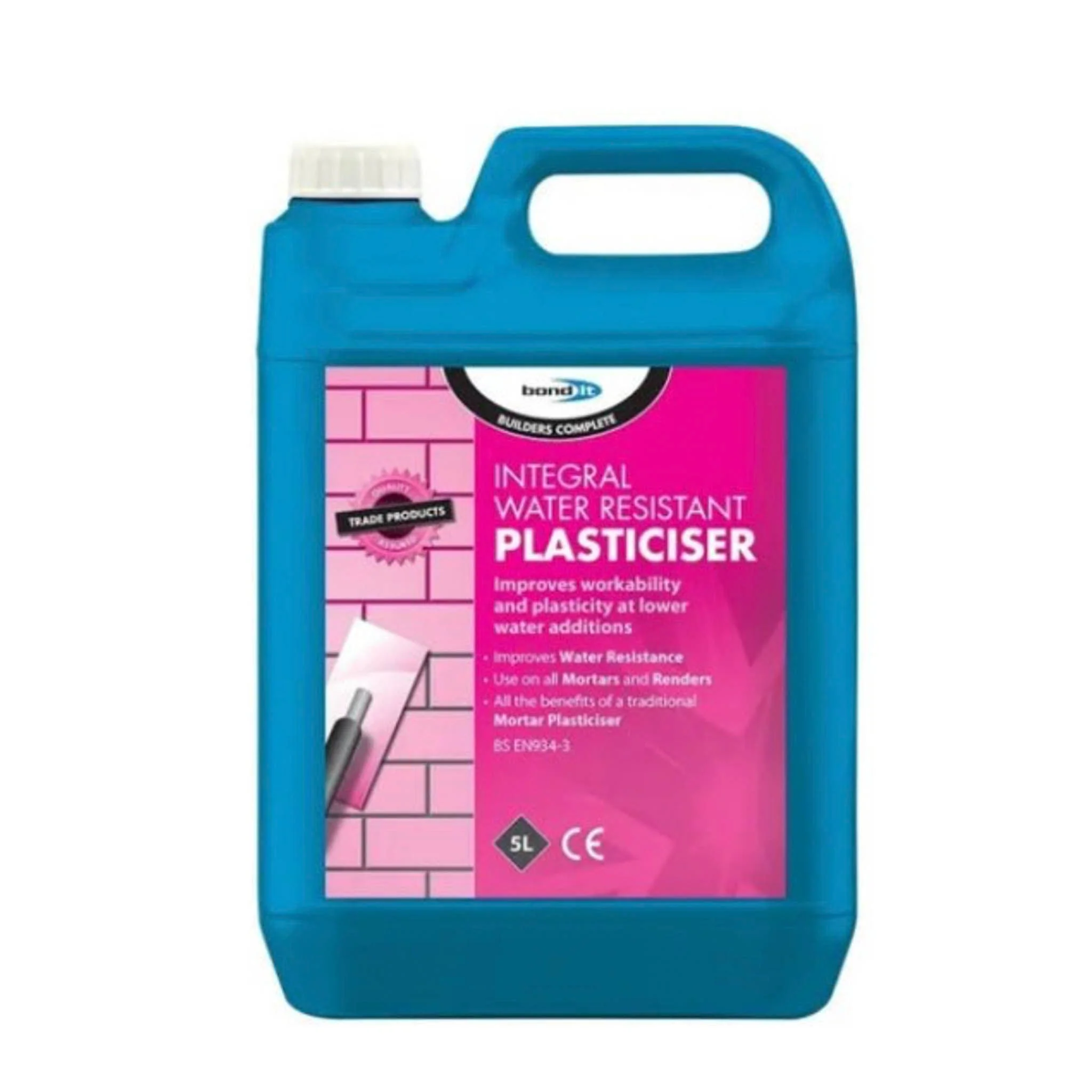Bond-It Integral Water Resistant Plasticiser - 5 Litre