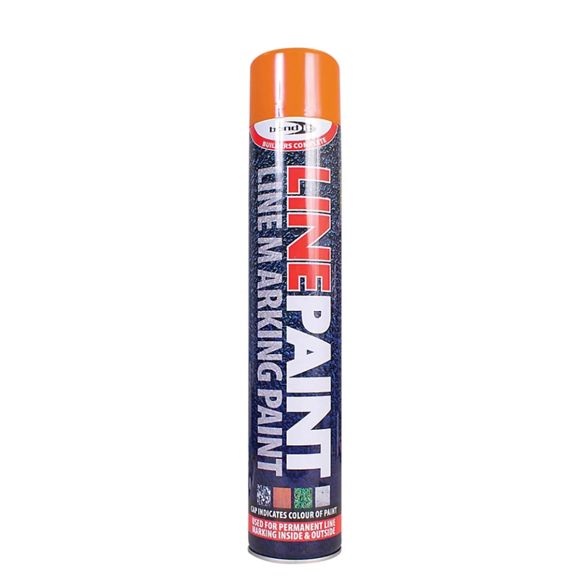 Bond-It Line Marking Permanent Spray Paint Orange 750ml
