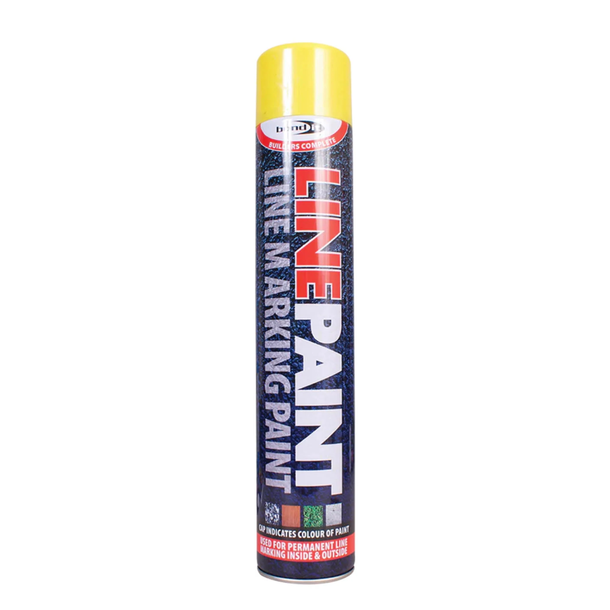 Bond-It Line Marking Permanent Spray Paint Yellow 750ml