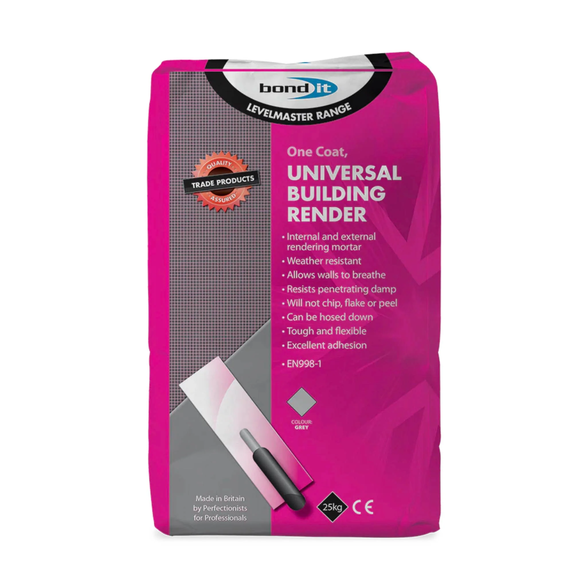 Bond-It Universal Building Render Grey - 25kg