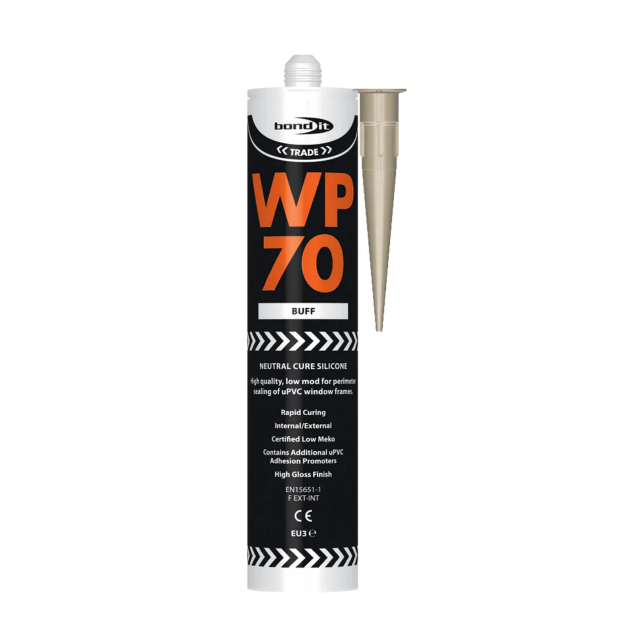Bond-It WP70 LMN Silicone Neutral Cure Sealant Buff