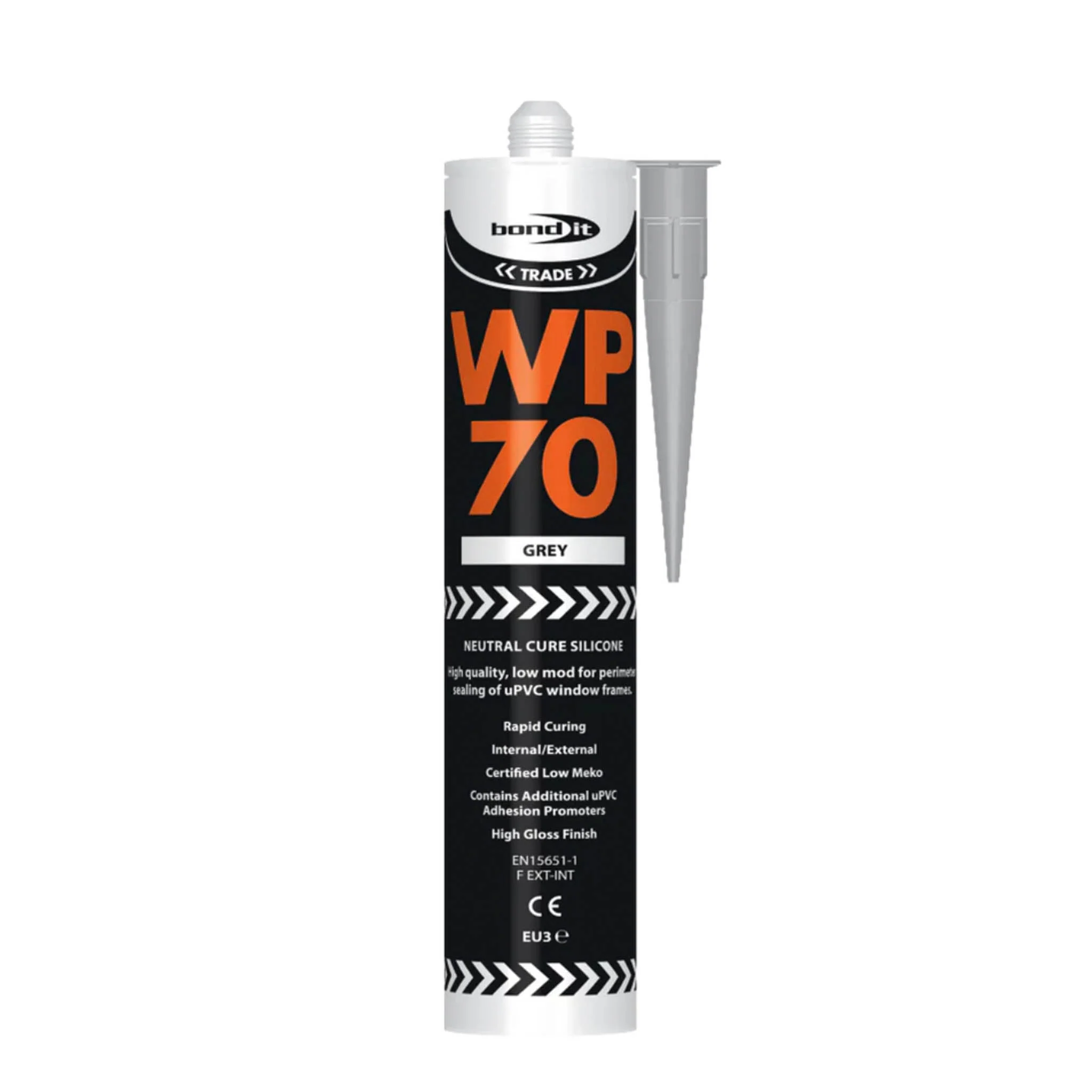 Bond-It WP70 LMN Silicone Neutral Cure Sealant - Grey