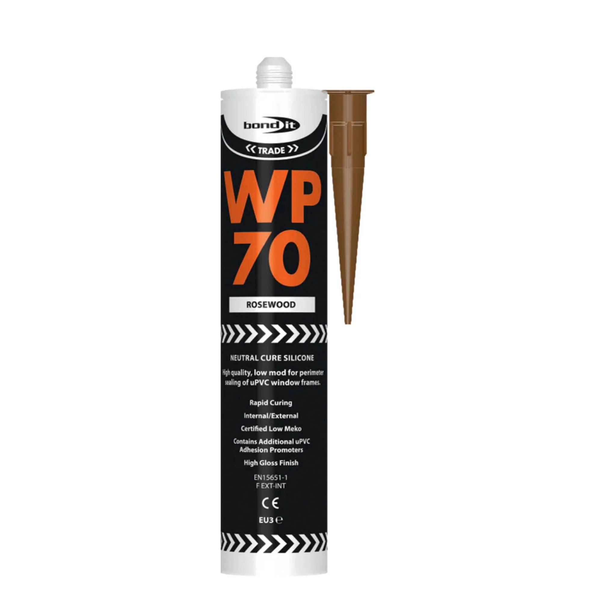 Bond-It WP70 LMN Silicone Neutral Cure Sealant - Rosewood
