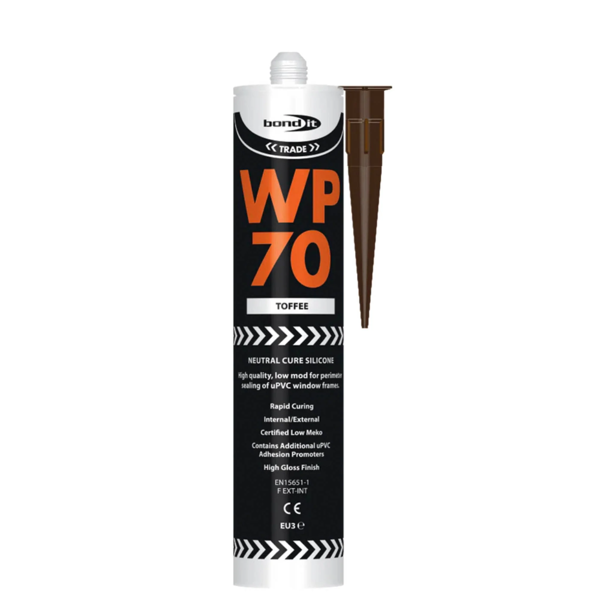 Bond-It WP70 LMN Silicone Neutral Cure Sealant - Toffee