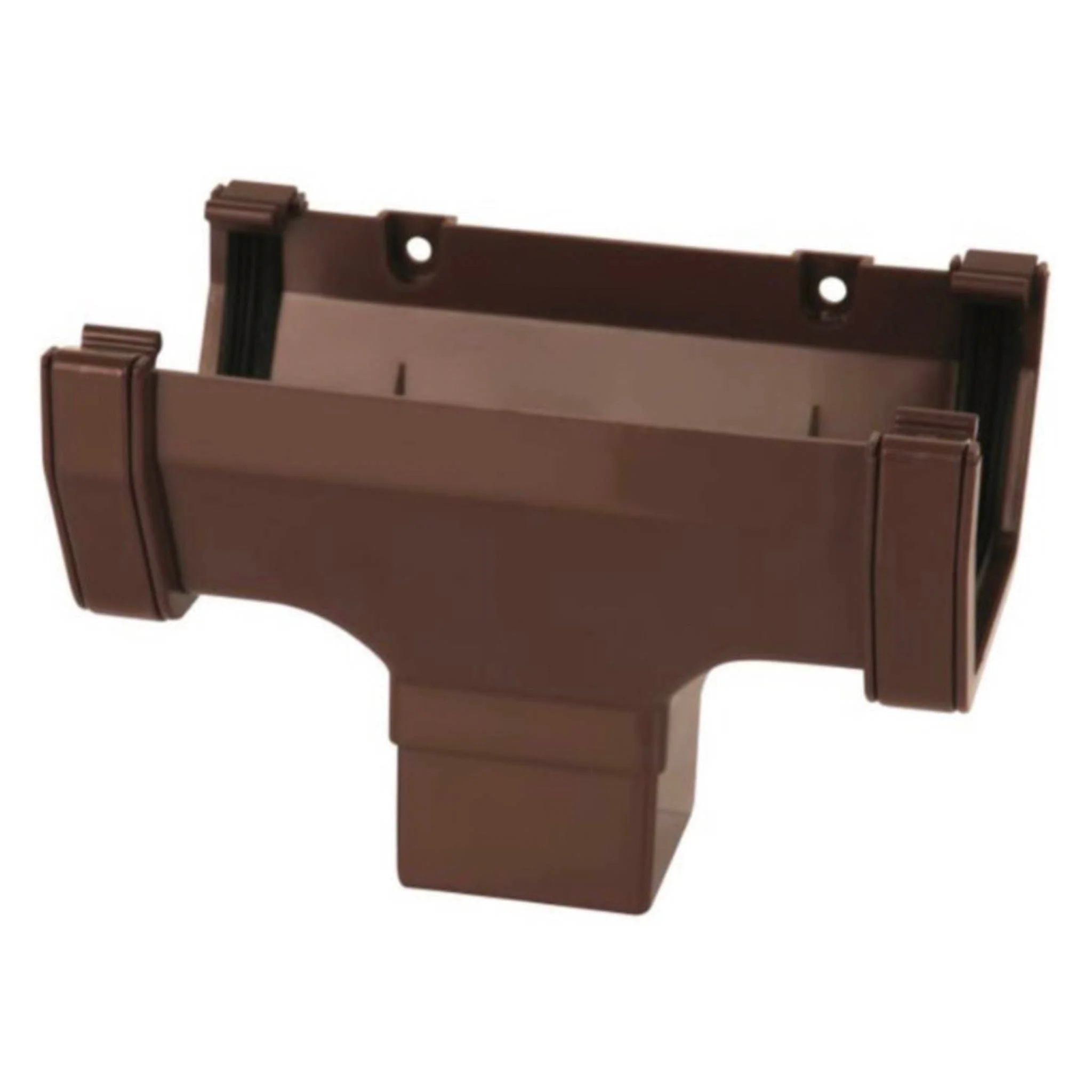 Brown Square Gutter Running Outlet