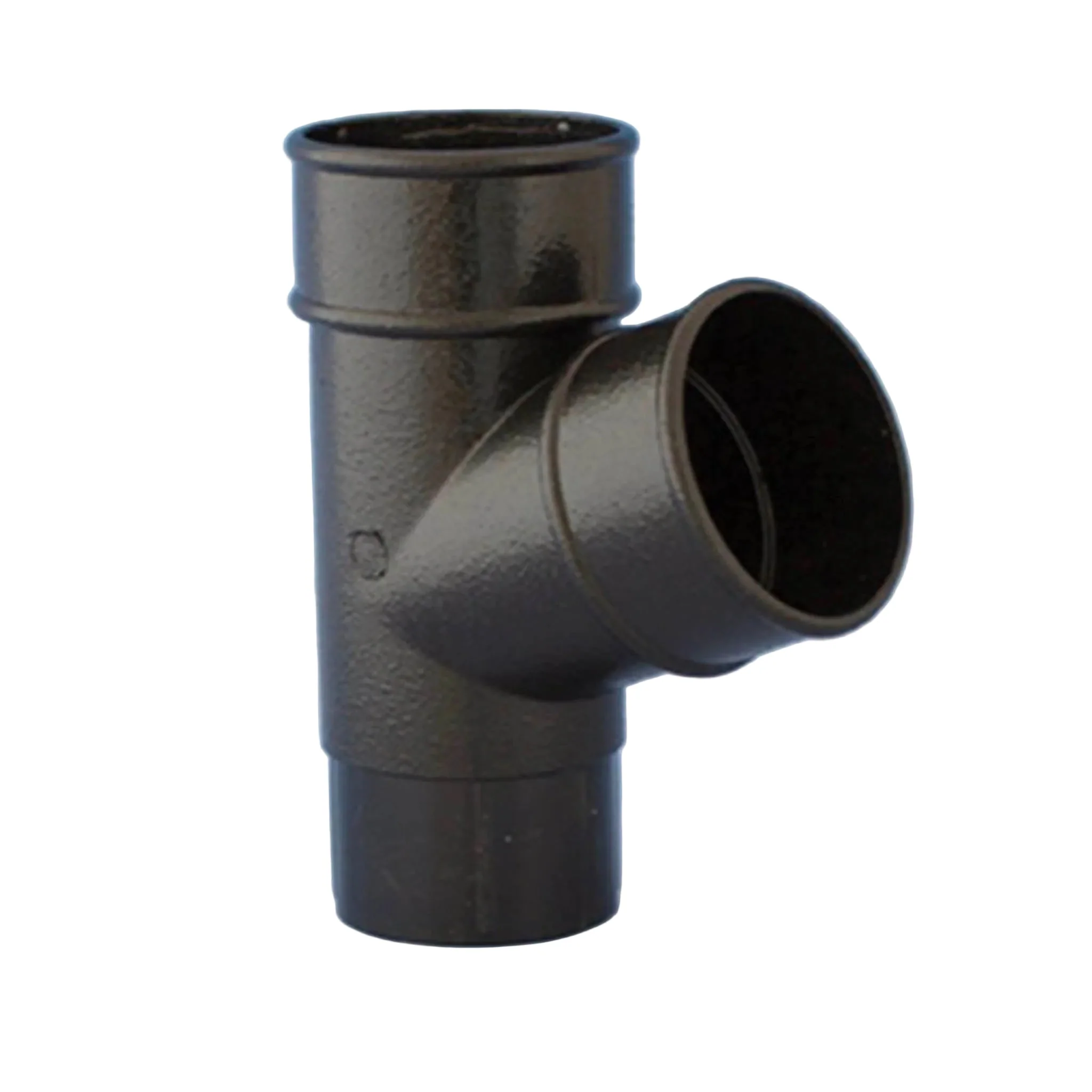Cast Iron Effect Downpipe Round 112 Degree Branch
