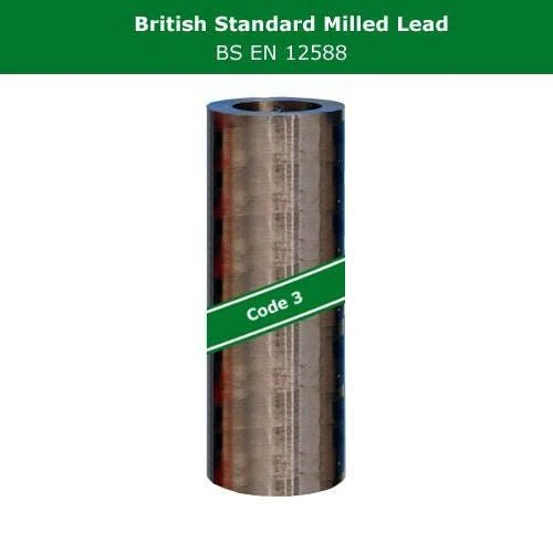 Code 3 Milled Lead 3 Metre 180mm - 8kg