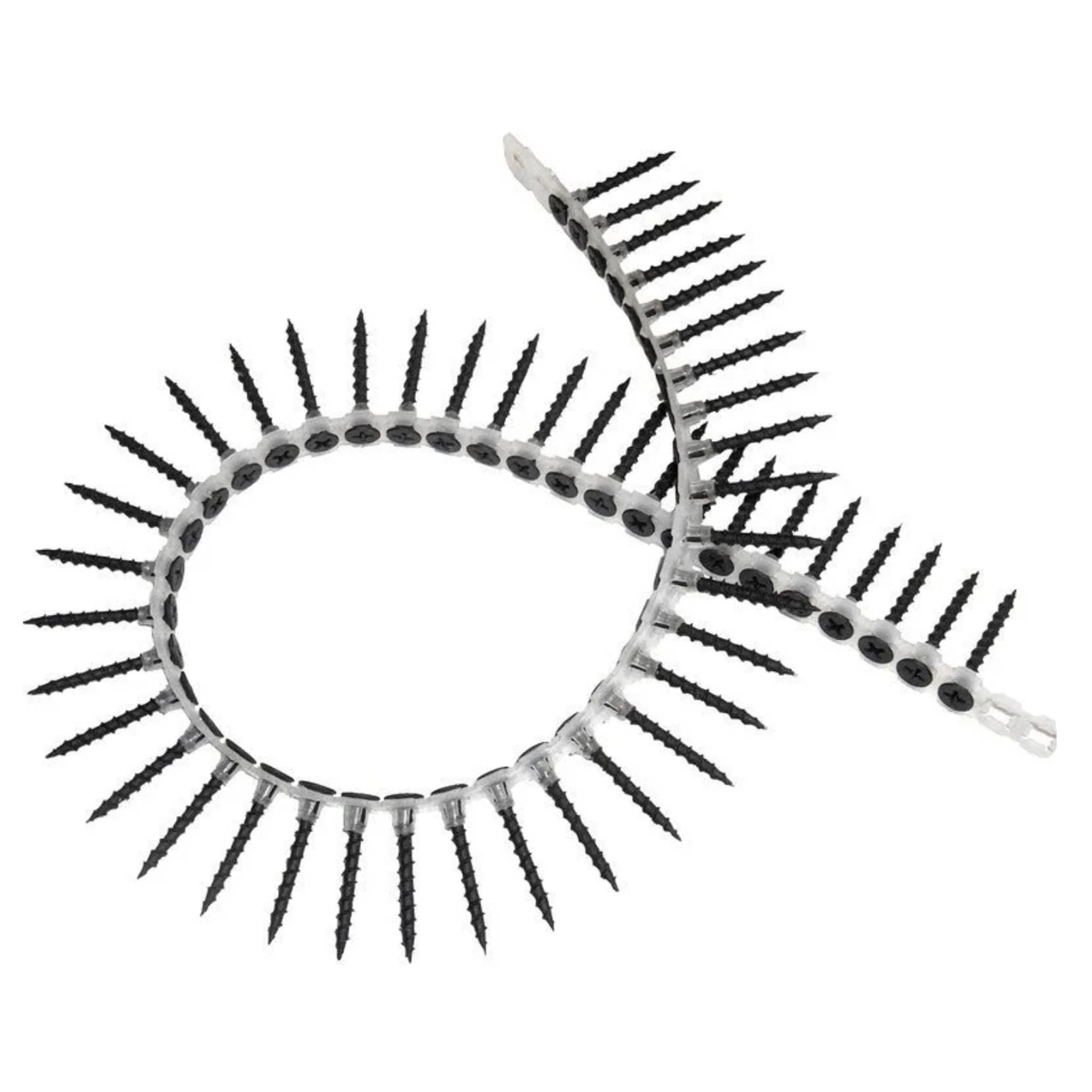Collated Drywall Screws 4.2mm x 75mm - 1000 box