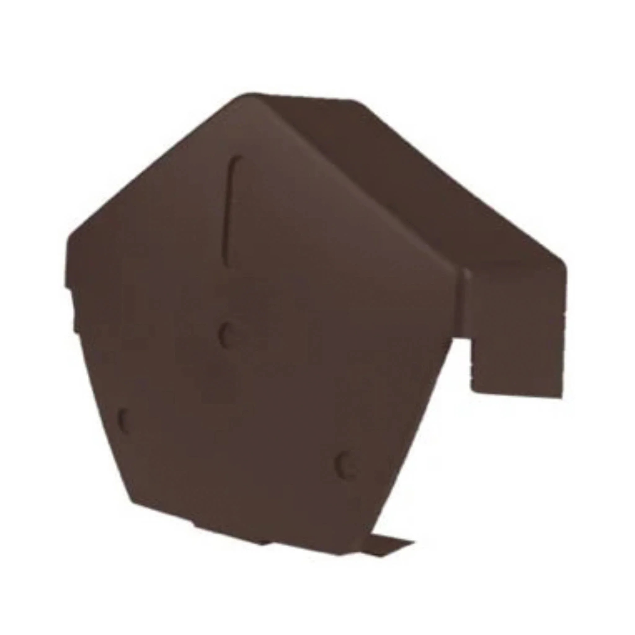 Cromar Universal Dry Verge Angled Centre Cap - Dark Brown