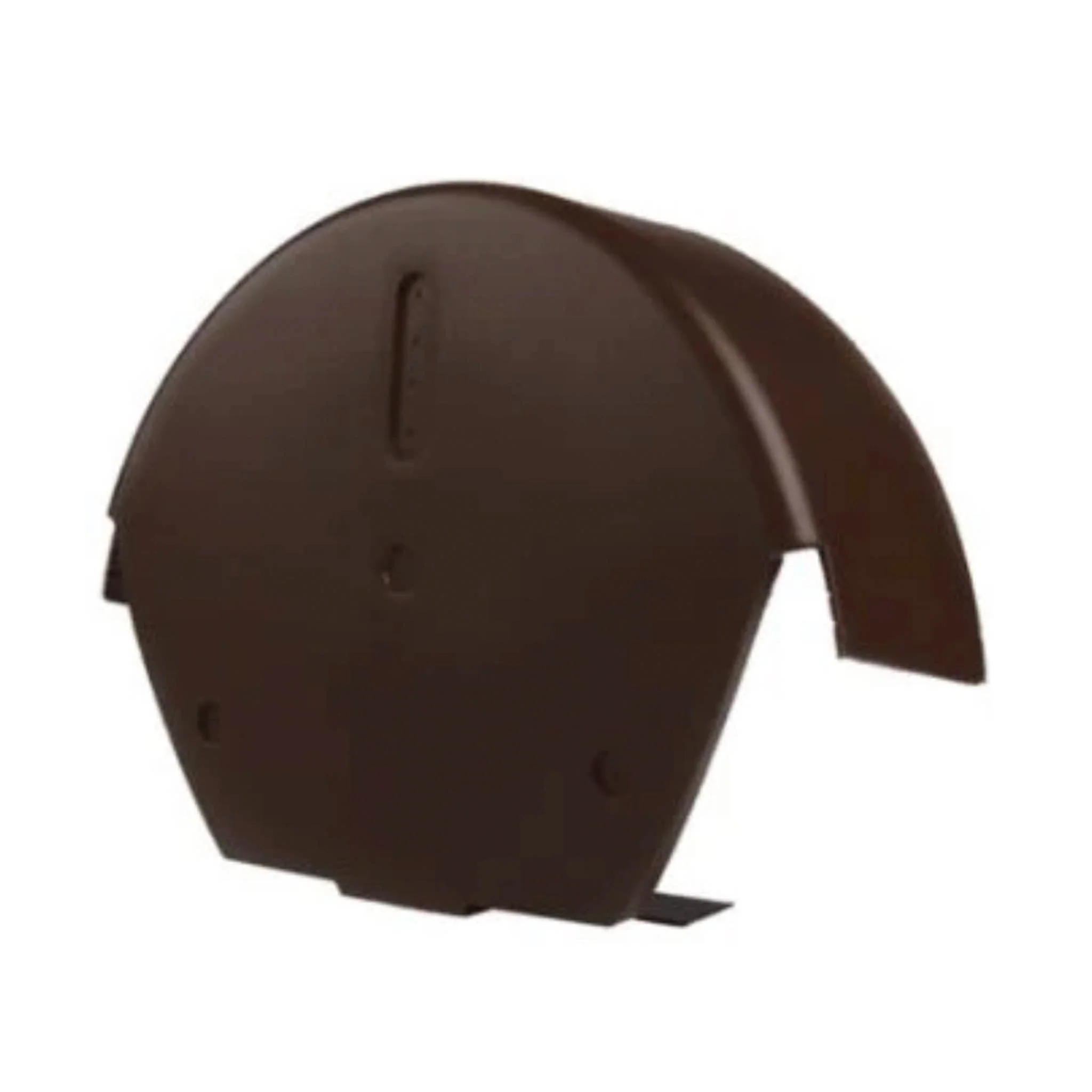 Cromar Universal Dry Verge Round Centre Cap - Dark Brown