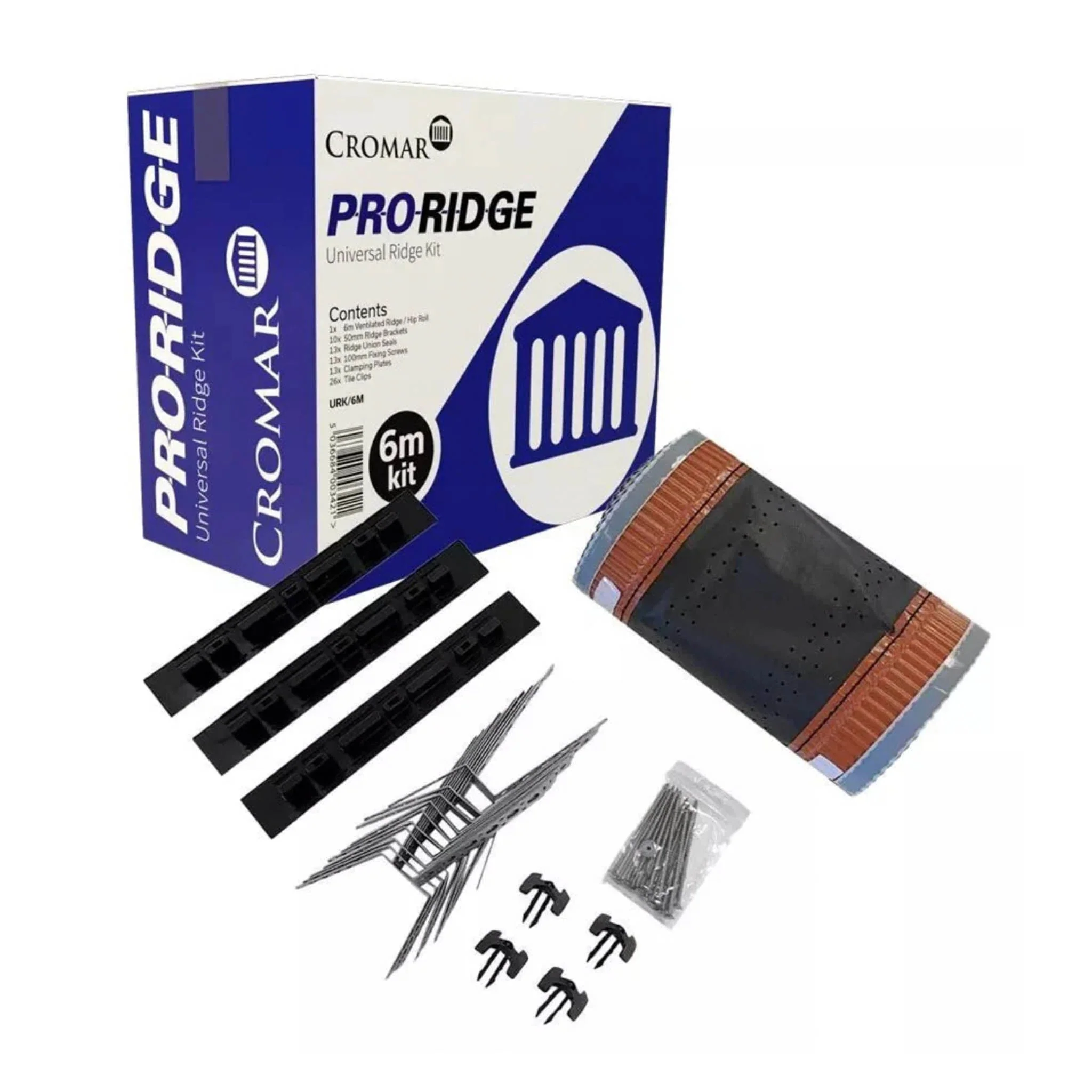Cromar Universal Pro Dry Fix Ridge Kit 6 Metre