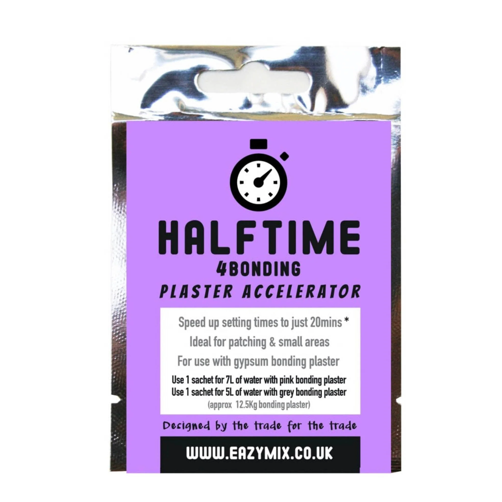Eazymix Halftime 4 Bonding Plaster Accelerator 54g Sachet