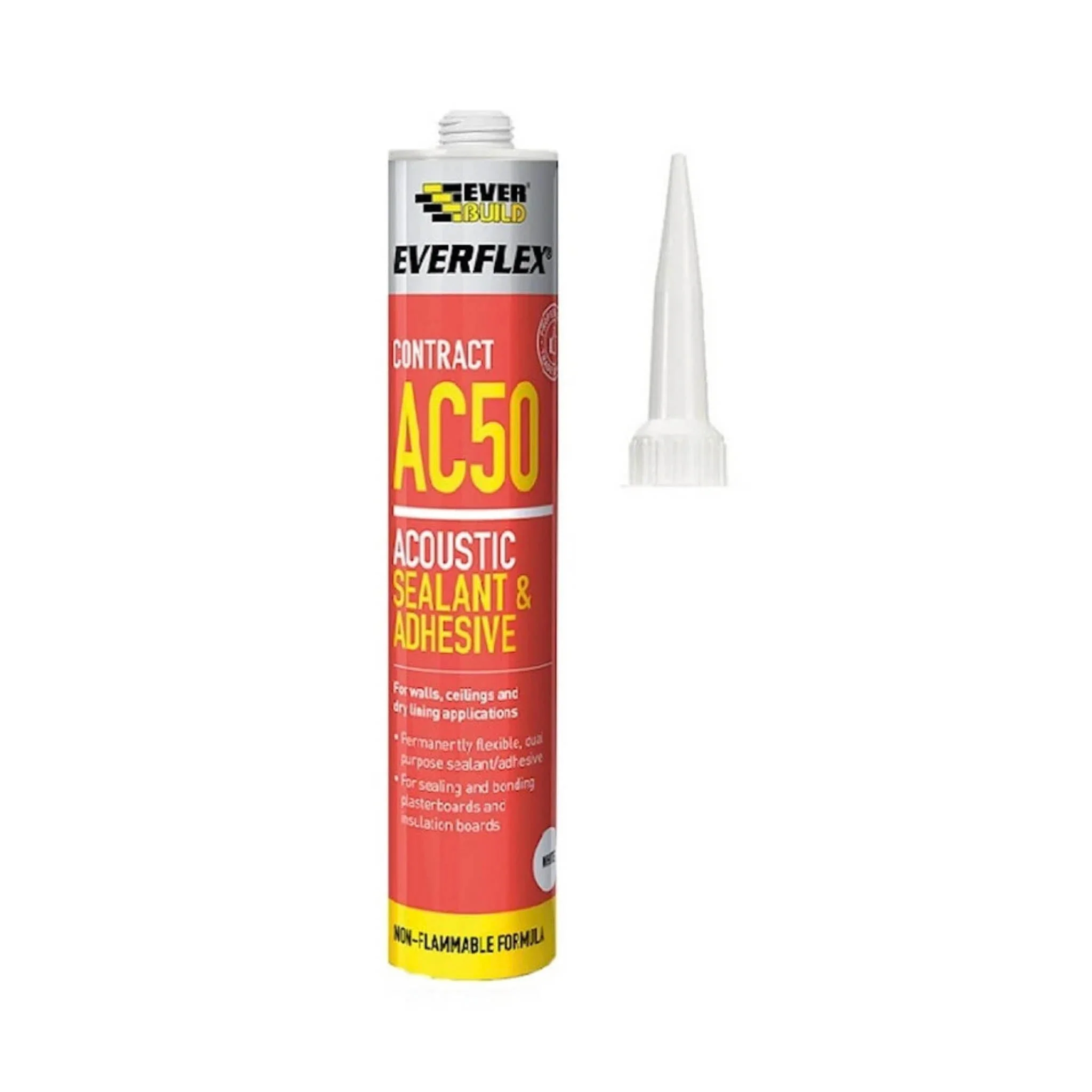 Everbuild AC50 Acoustic Sealant and Adhesive - 400ml
