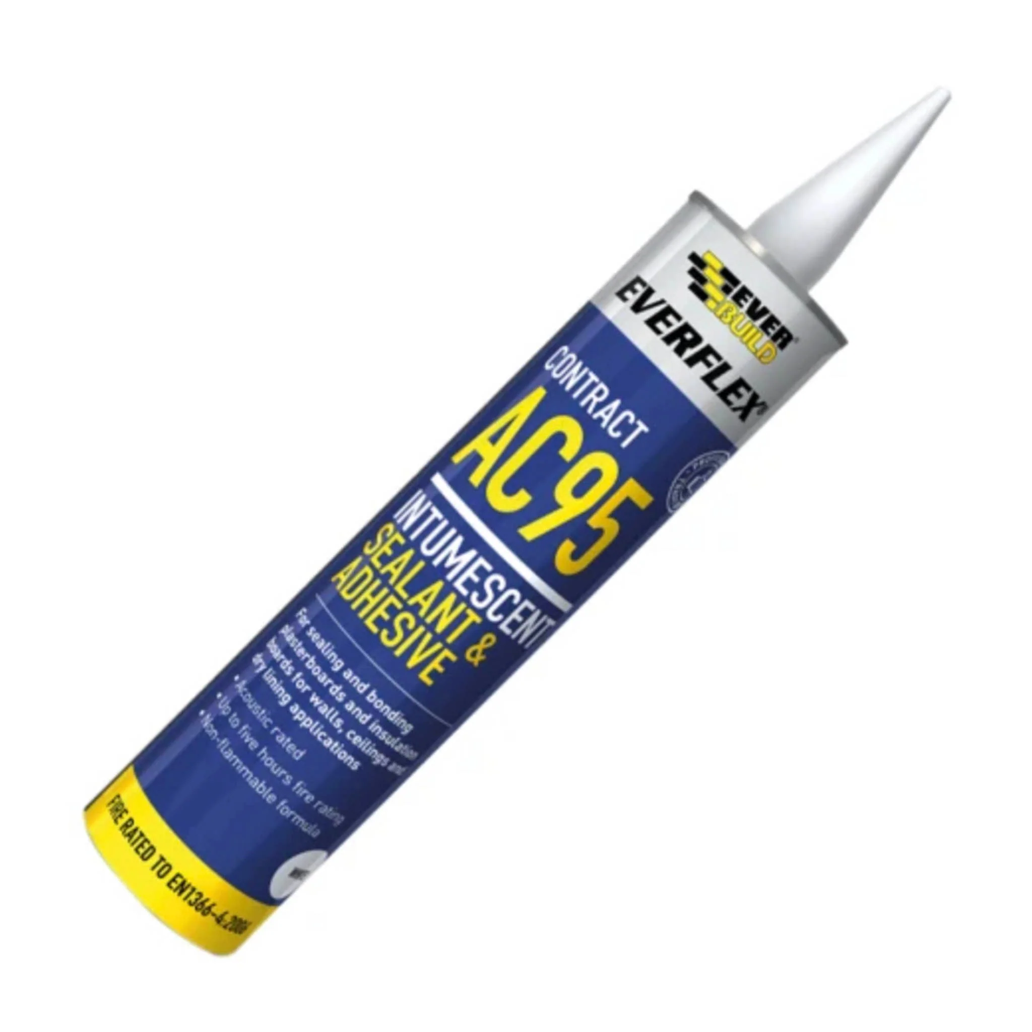 Everbuild AC95 Intumescent Fire & Acoustic Adhesive & Sealant 900ml