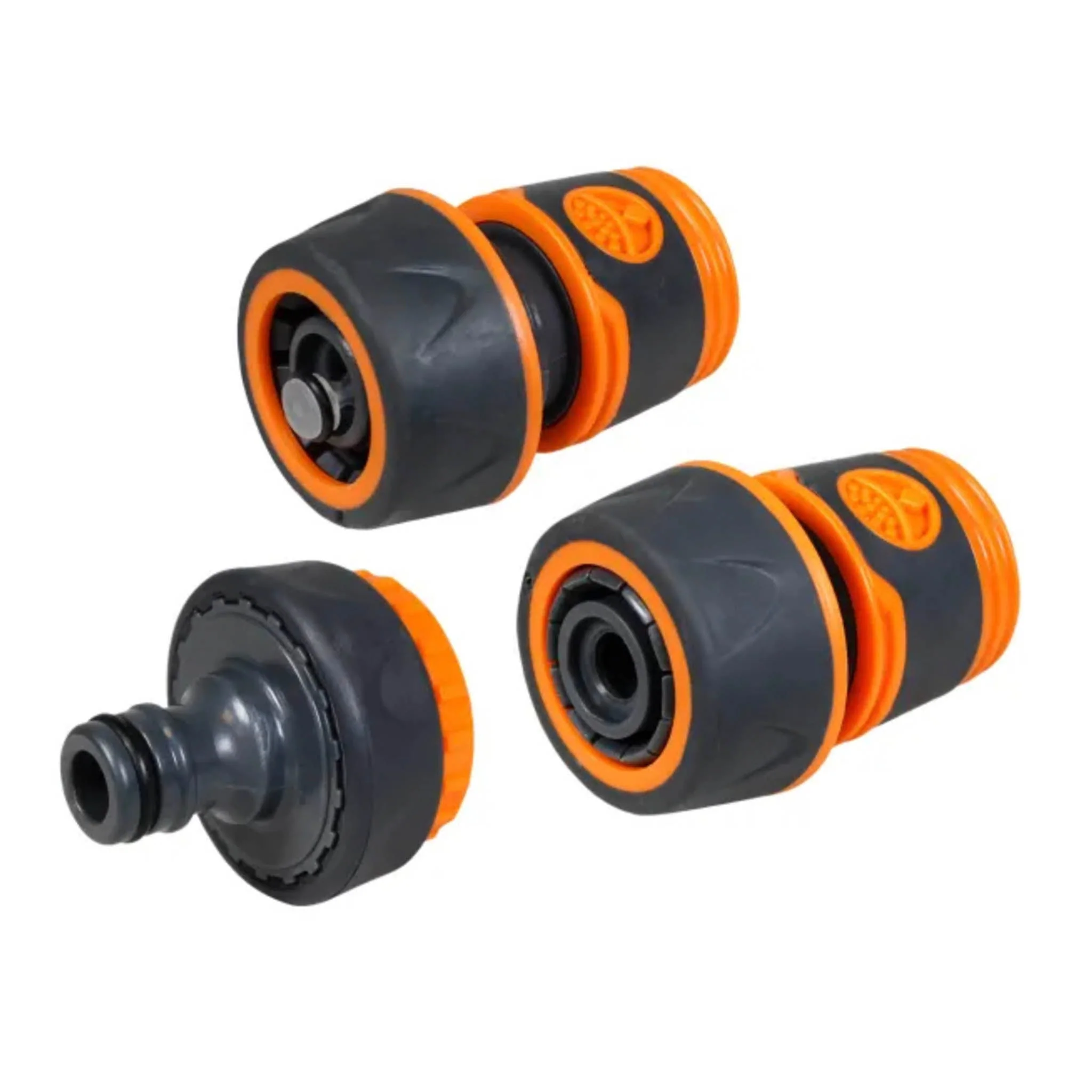 Faithfull 3/4in Hose Pipe Fitting Kit 3 Piece
