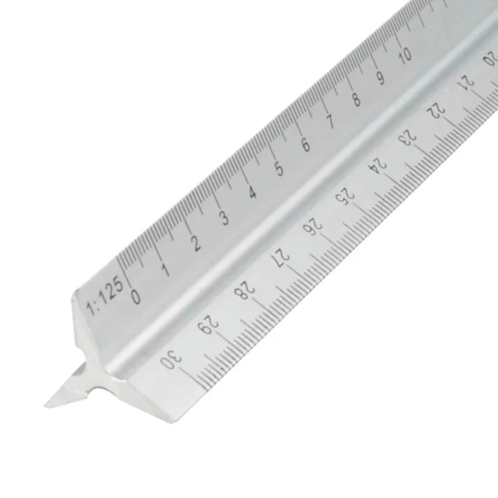 Faithfull Aluminium Triangle Scale Rule 300mm