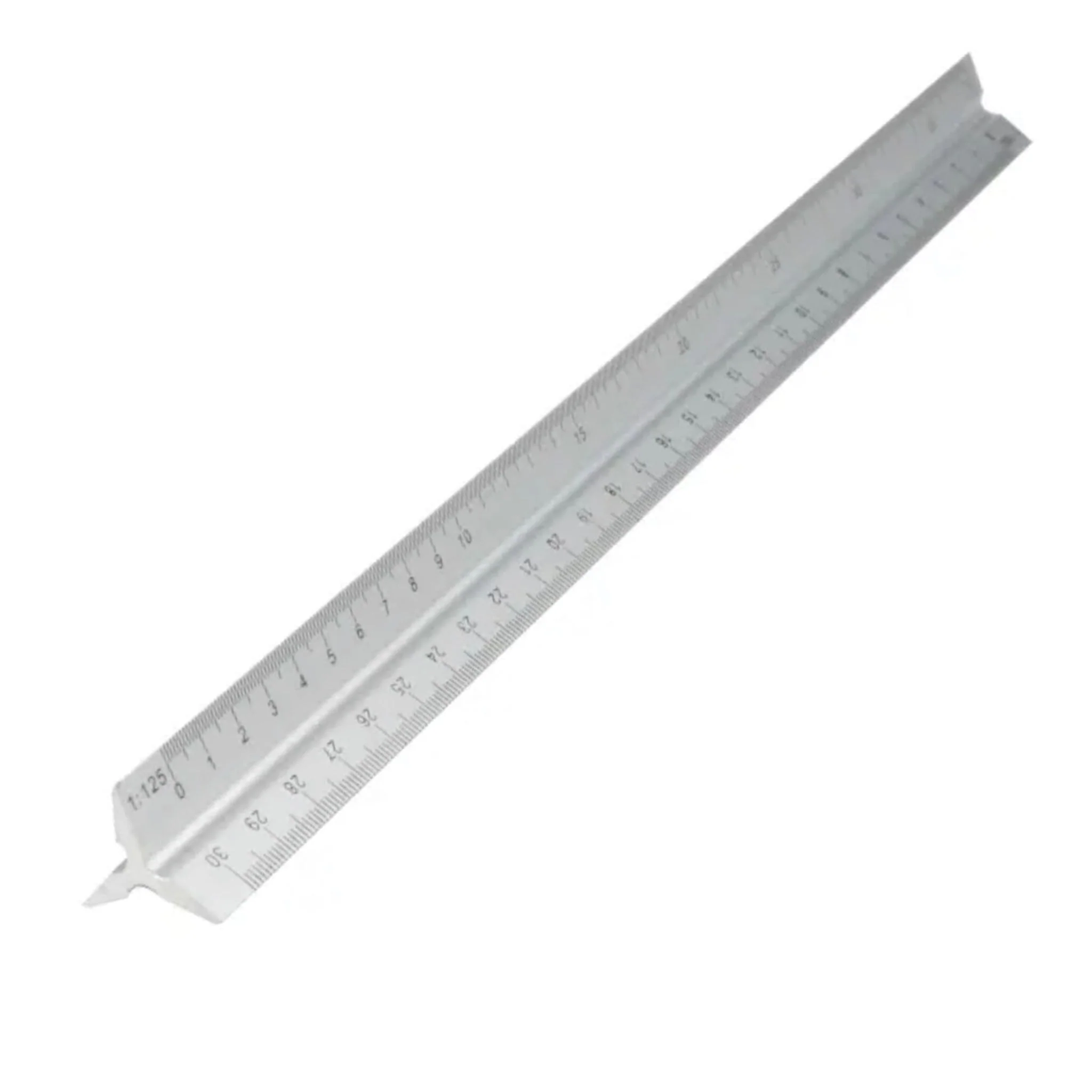Faithfull Aluminium Triangle Scale Rule 300mm - Image 2