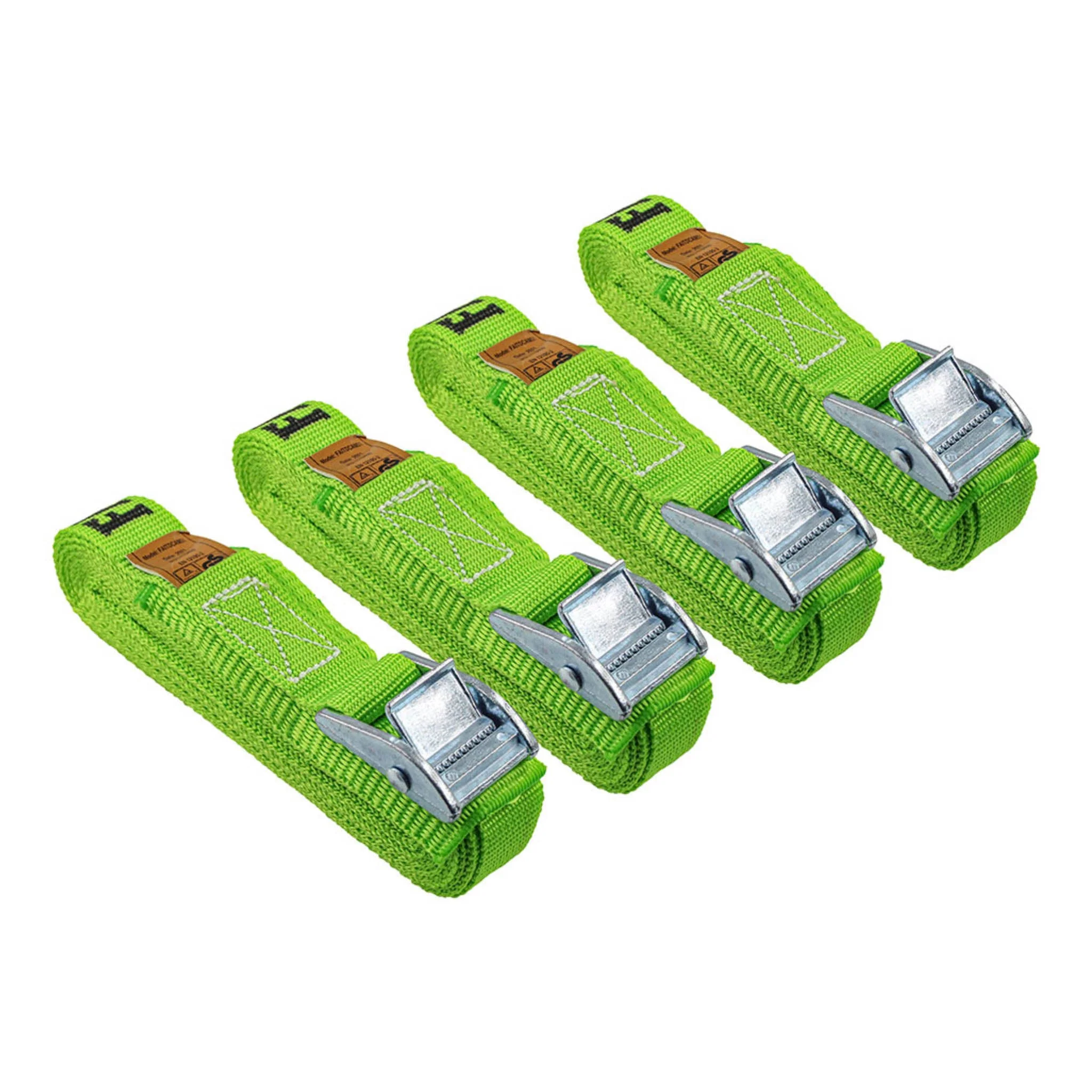Faithfull Cam Buckle Tie Downs 5 Metre - 4 Pack
