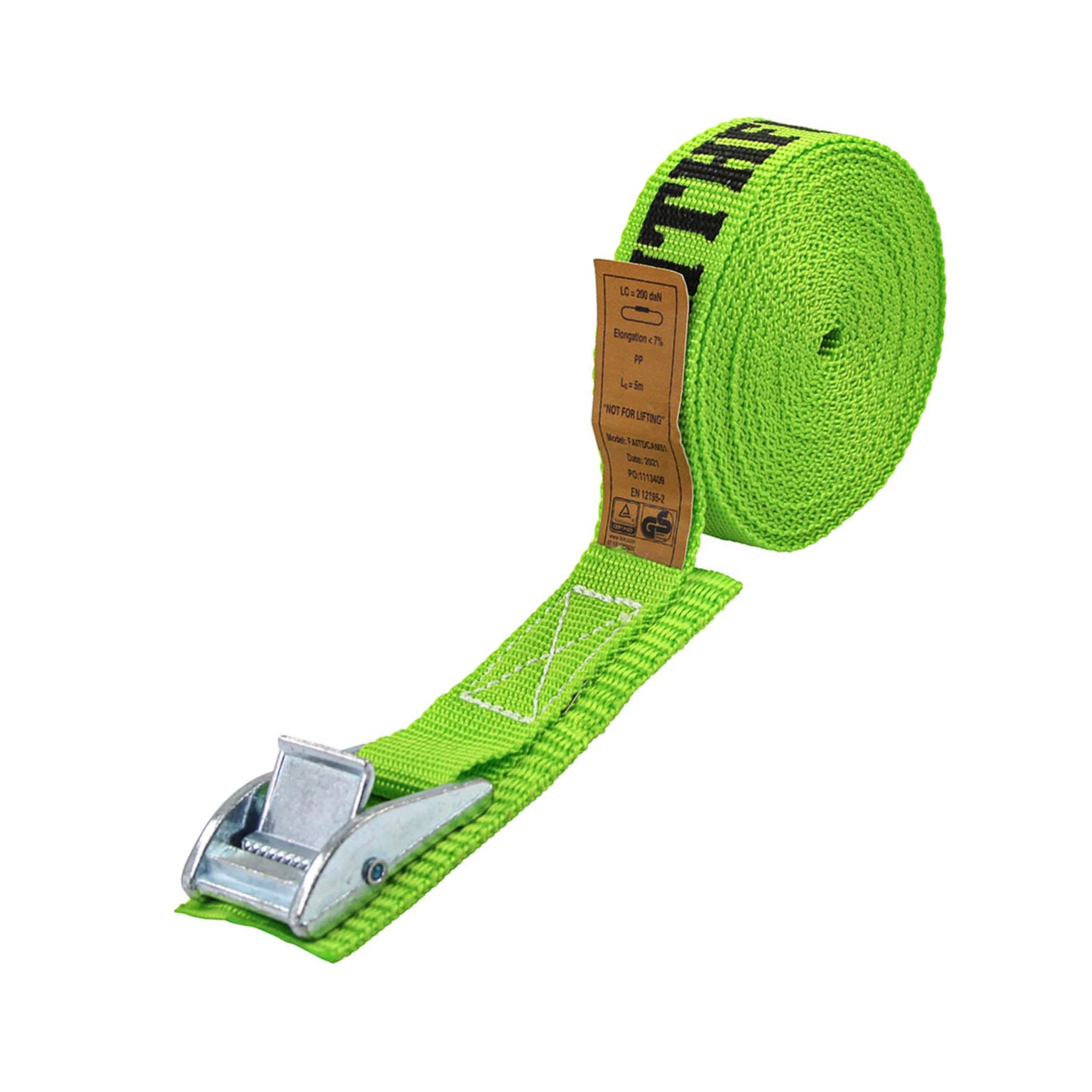 Faithfull Cam Buckle Tie Downs 5 Metre - 4 Pack - Image 2