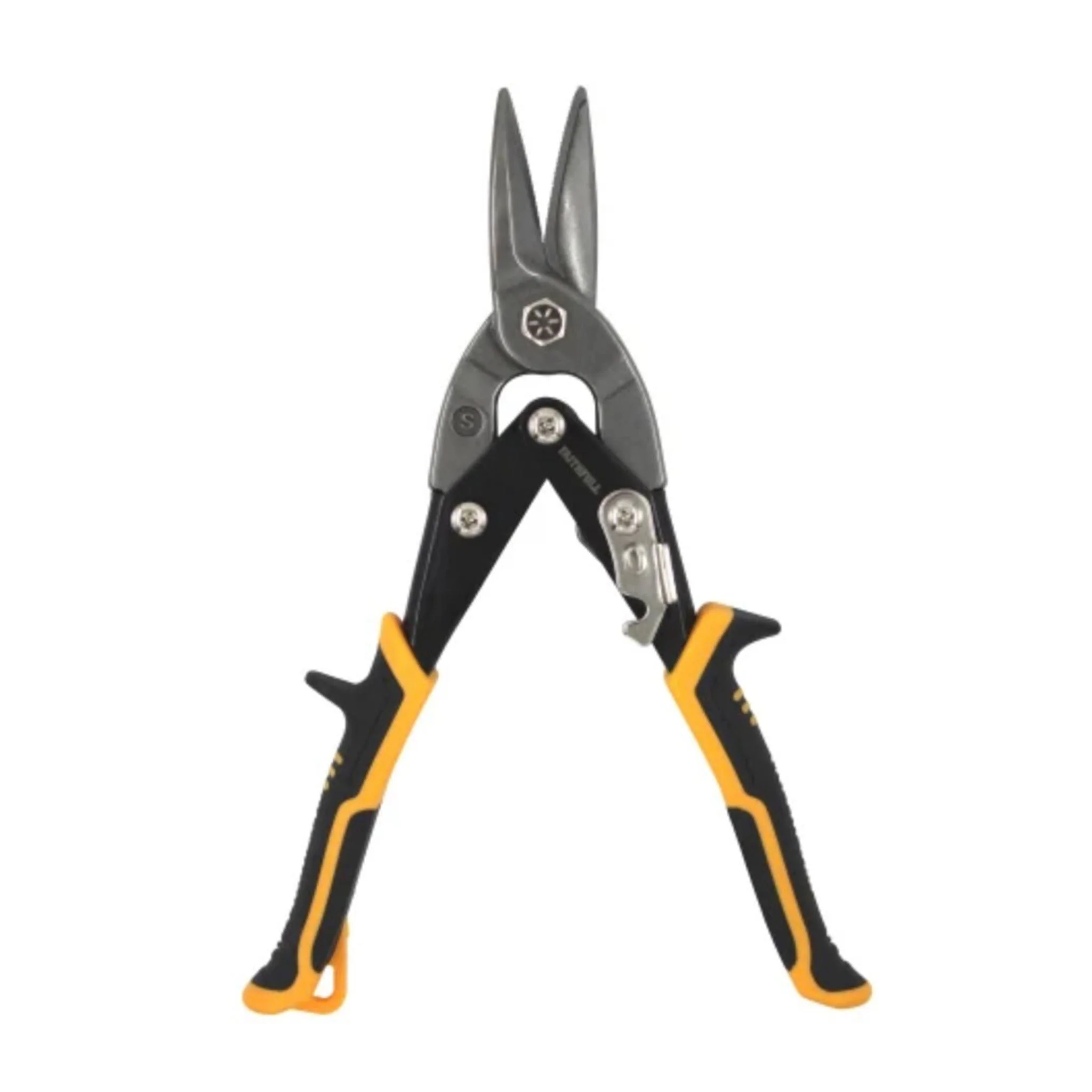 Faithfull Compound Aviation Tin Snips Straight Cut - Image 2