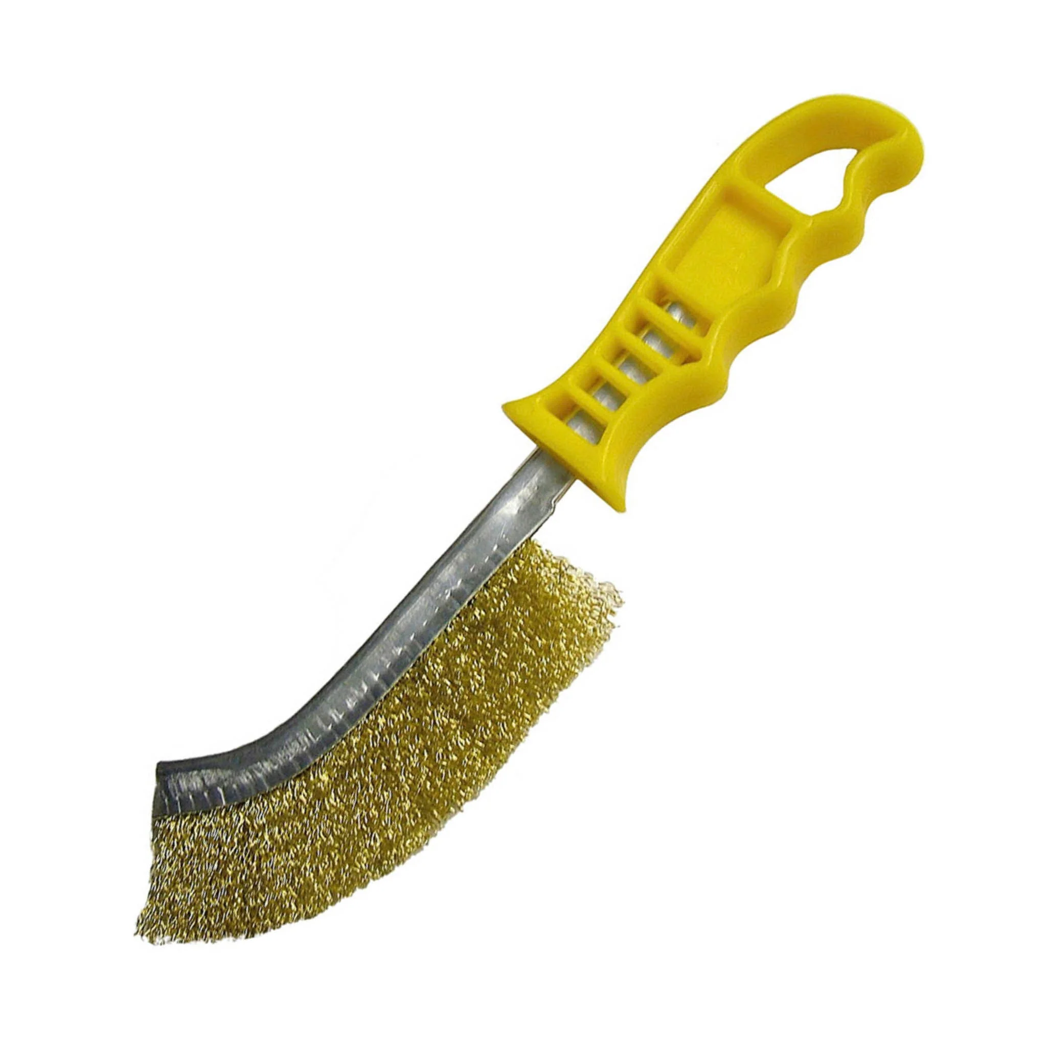 Faithfull Hand Scratch Wire Brush Brass