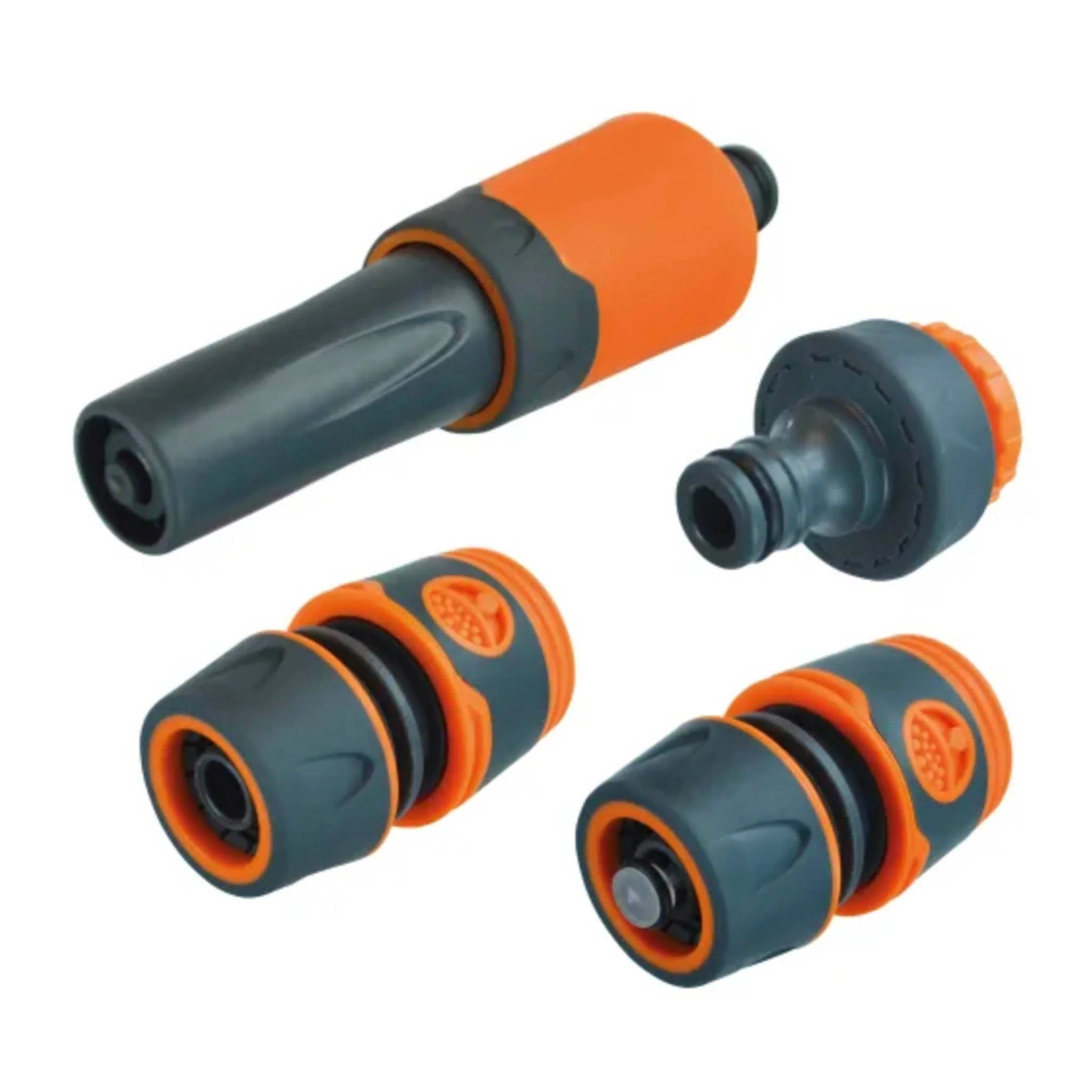 Faithfull Hose Pipe Fitting Starter kit 4 Piece