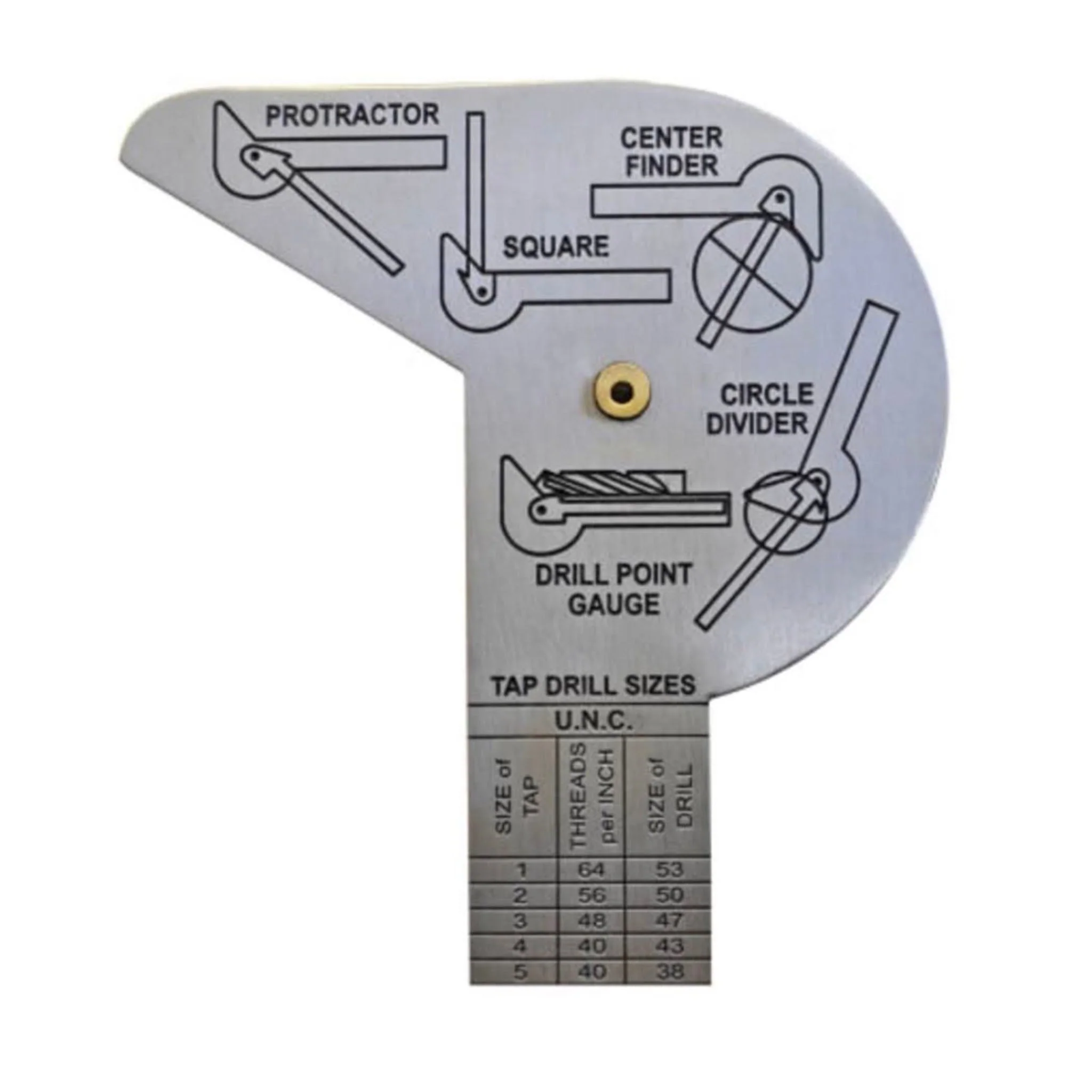 Faithfull Multi Purpose Angle Protractor 100mm - Image 2
