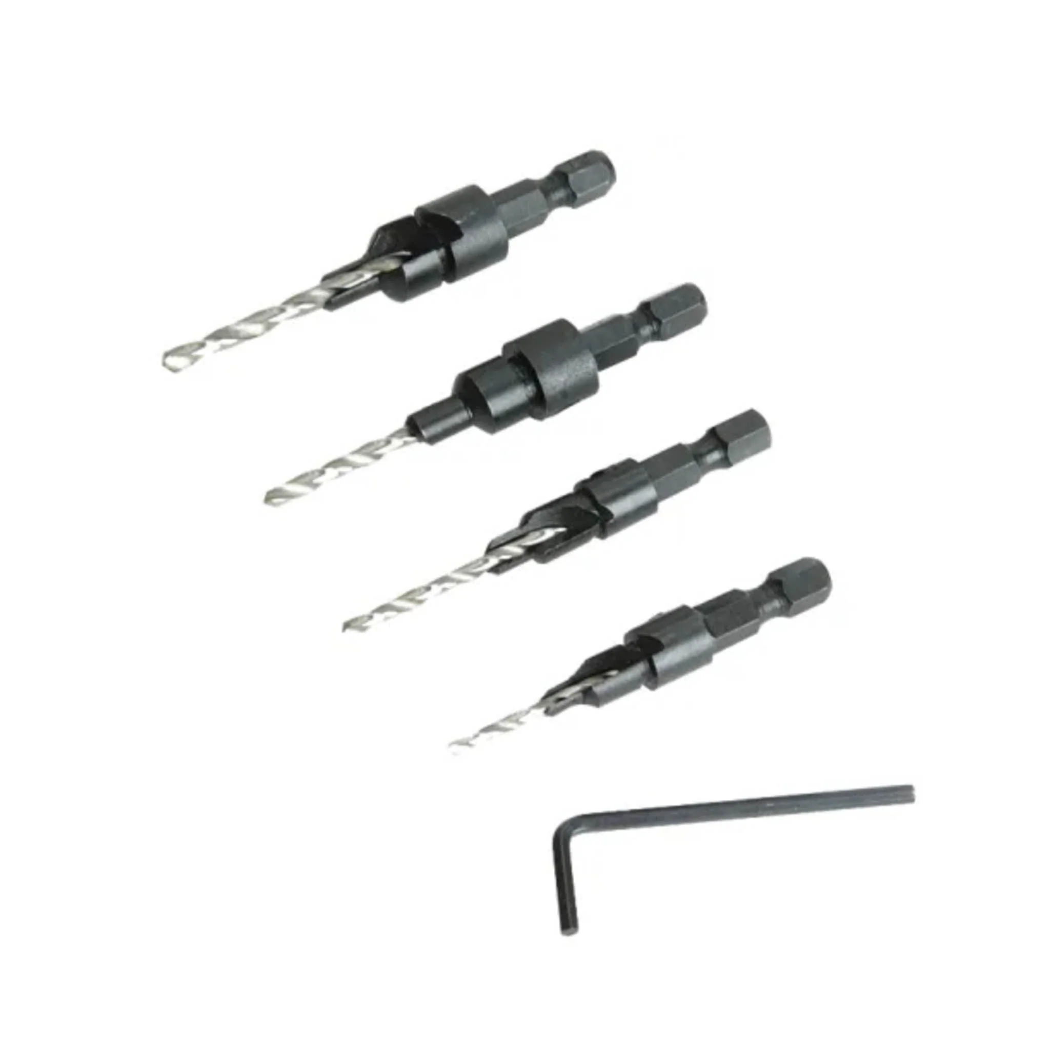 Faithfull Screw Countersink Set - 4 Piece