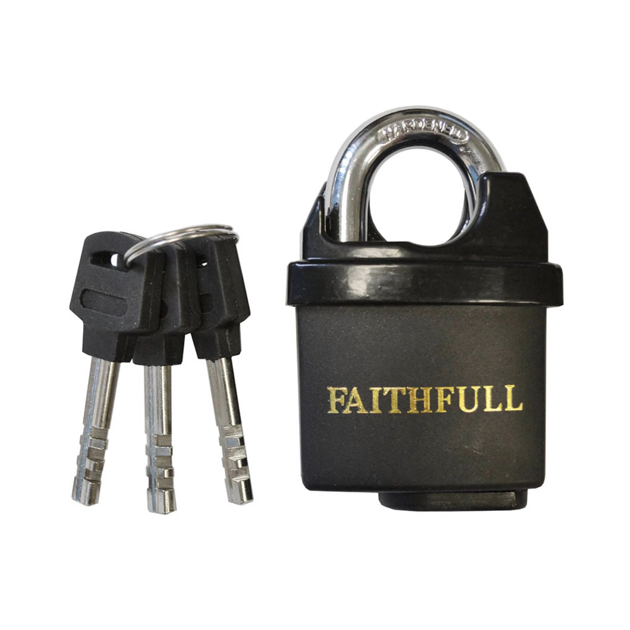 Faithfull Weatherproof Padlock 50mm - 3 Keys