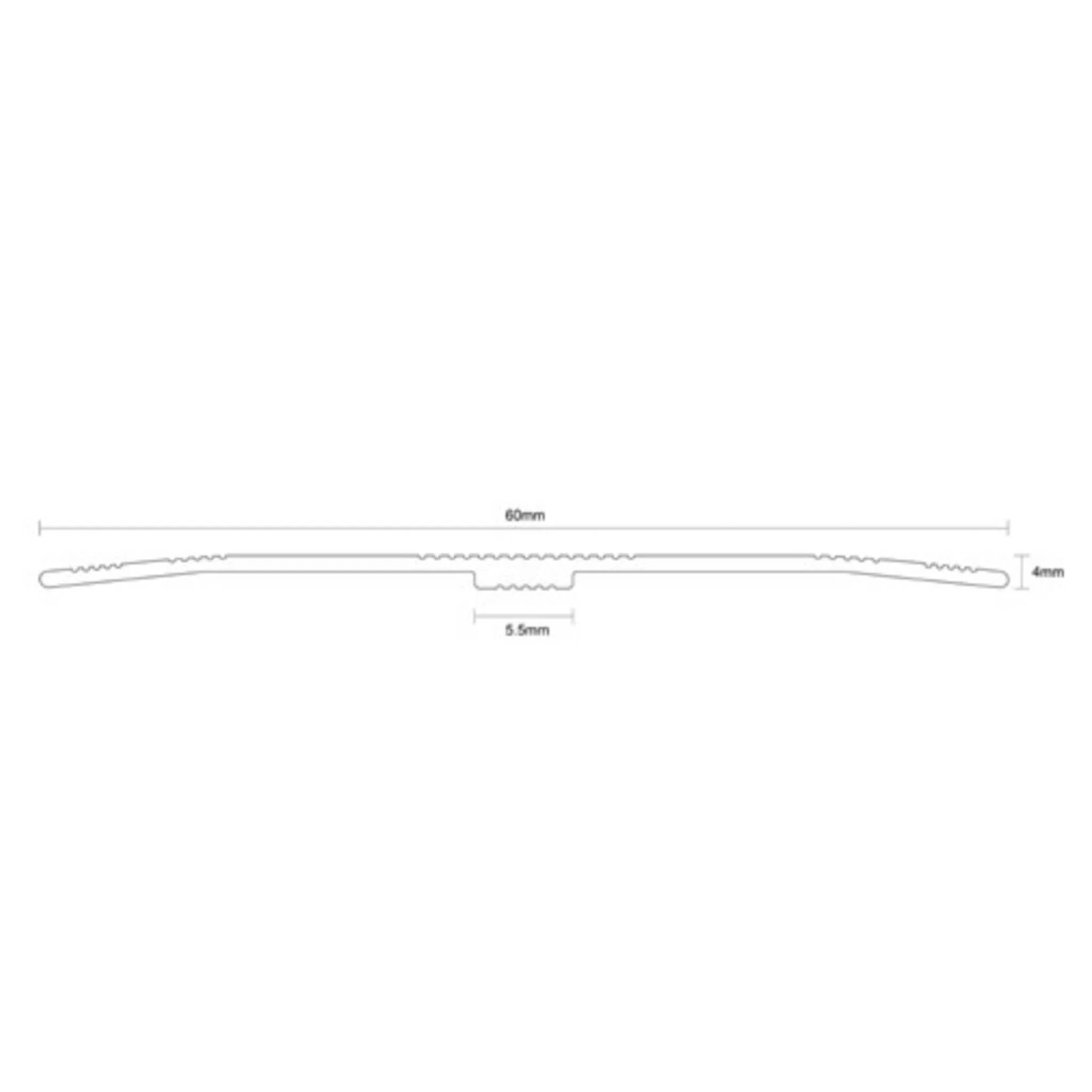 Flooring Threshold Trim Wide Carpet Cover Plate Aluminium 900mm - Image 3