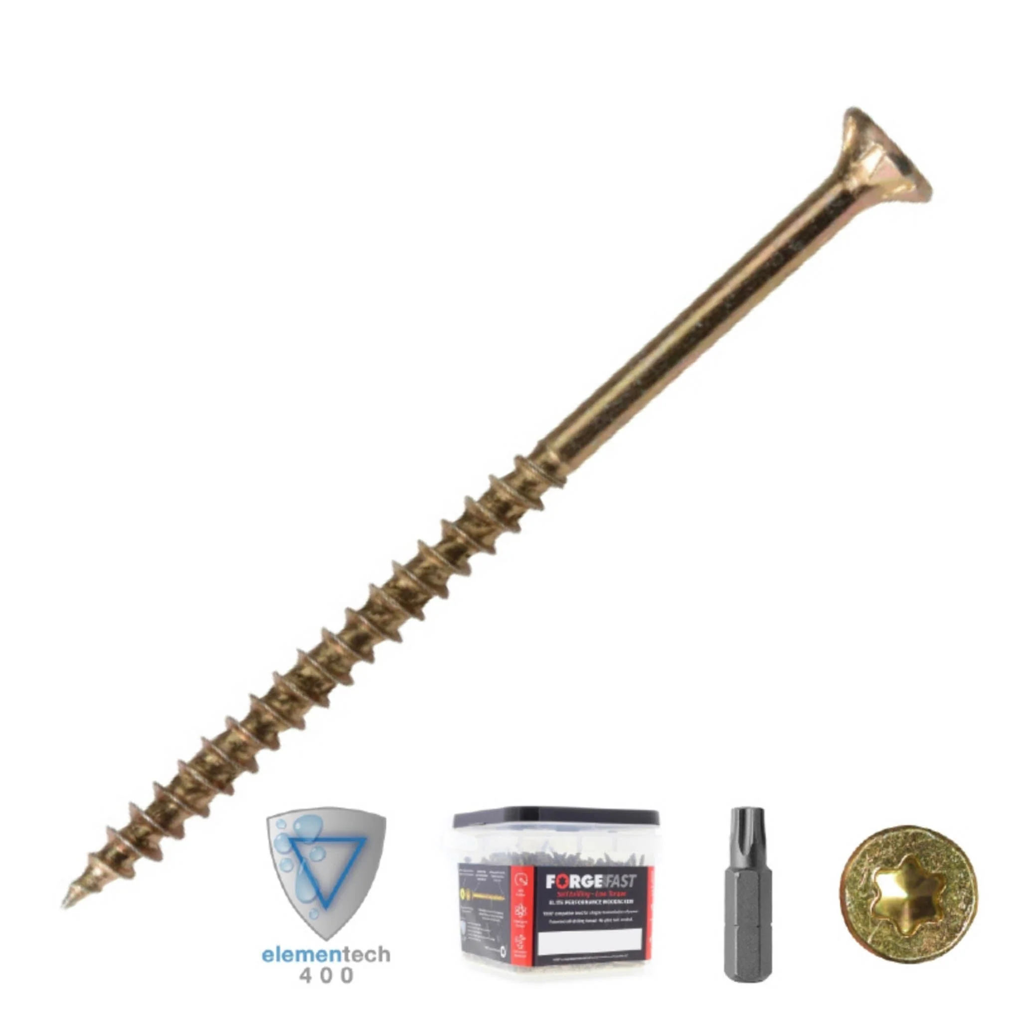 ForgeFast Torx Multi Purpose Self Drilling Wood Screw Tub - Image 2