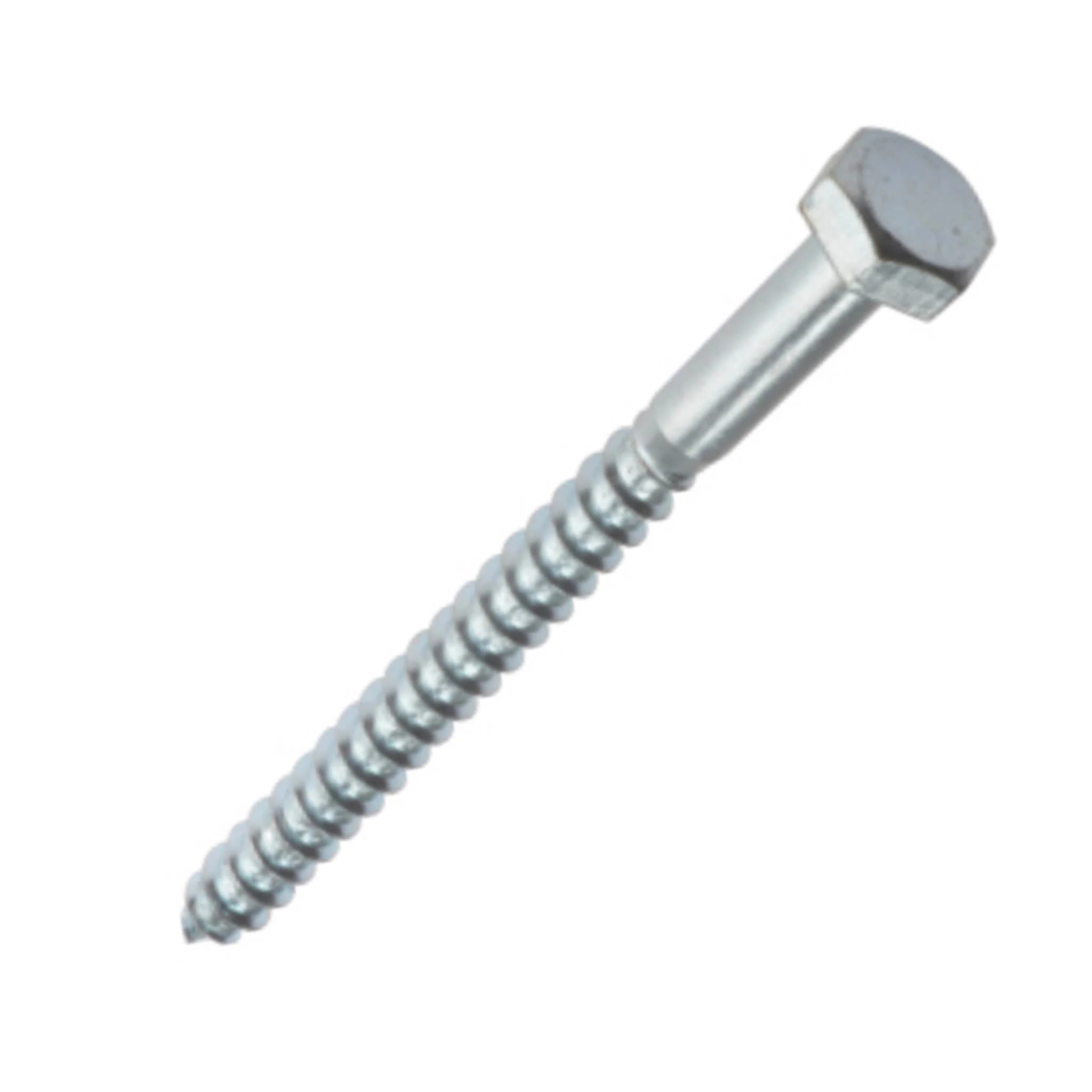Forgefix Coach Screws Zinc M16 x 100mm - 5 Pack