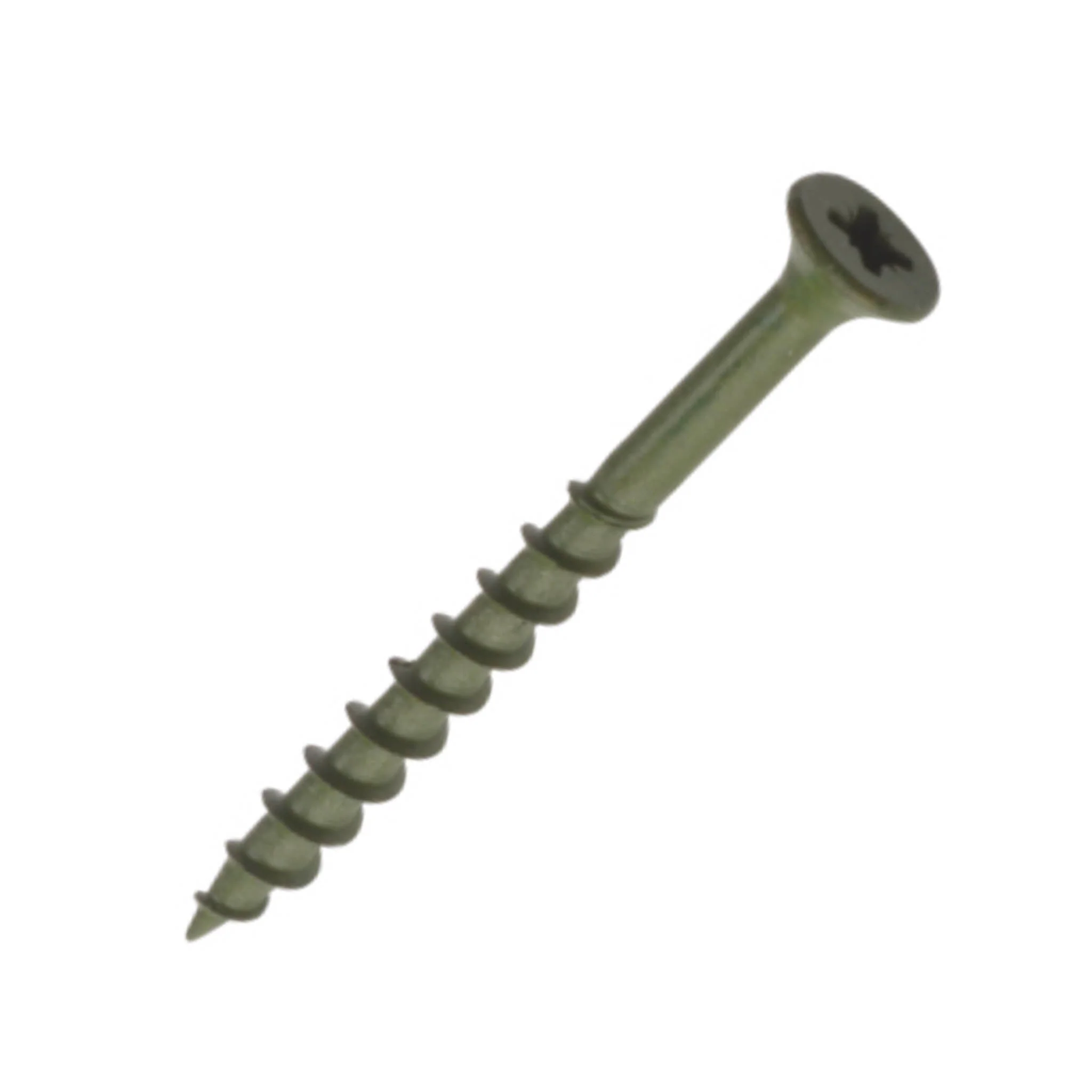 Forgefix Green Decking Screws 4.5mm x 55mm - 200 Box